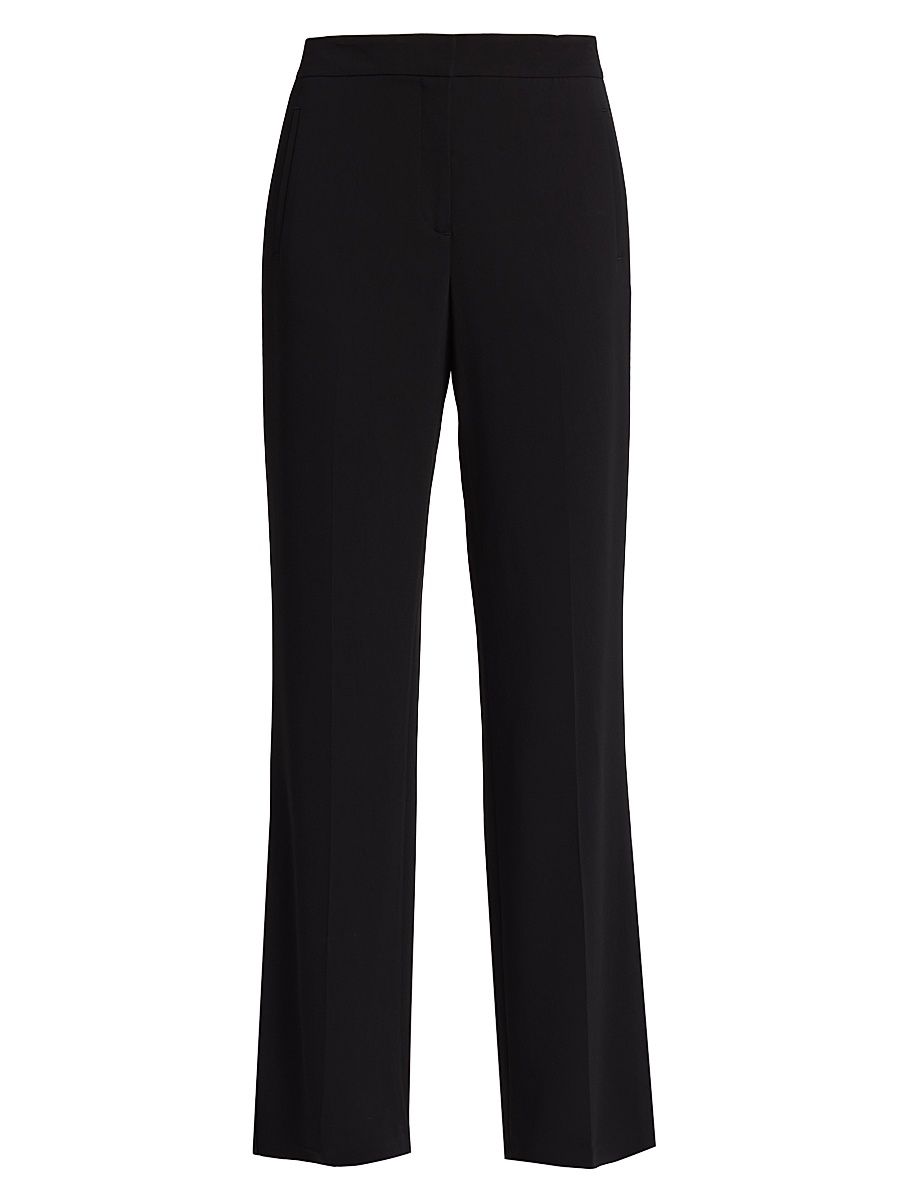 Women's The Melanie Straight-Leg Pants - Noir - Size 16