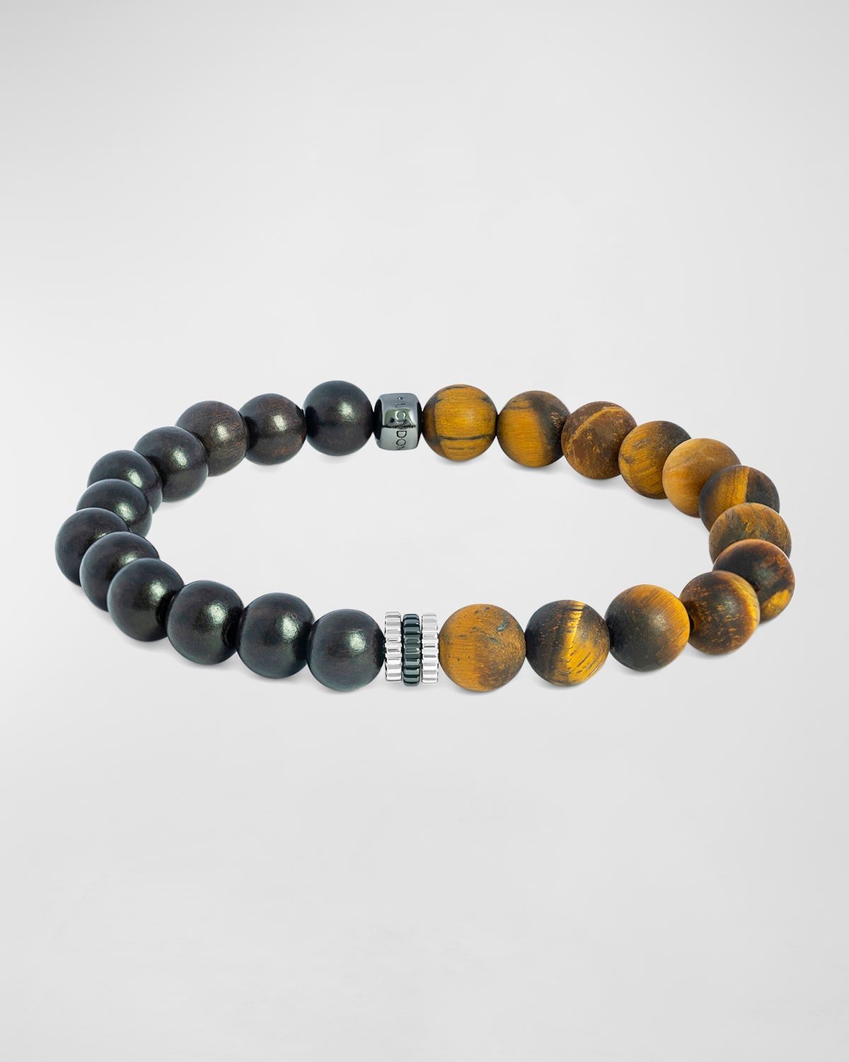 Men & apos;s Wooden Beaded Bracelet