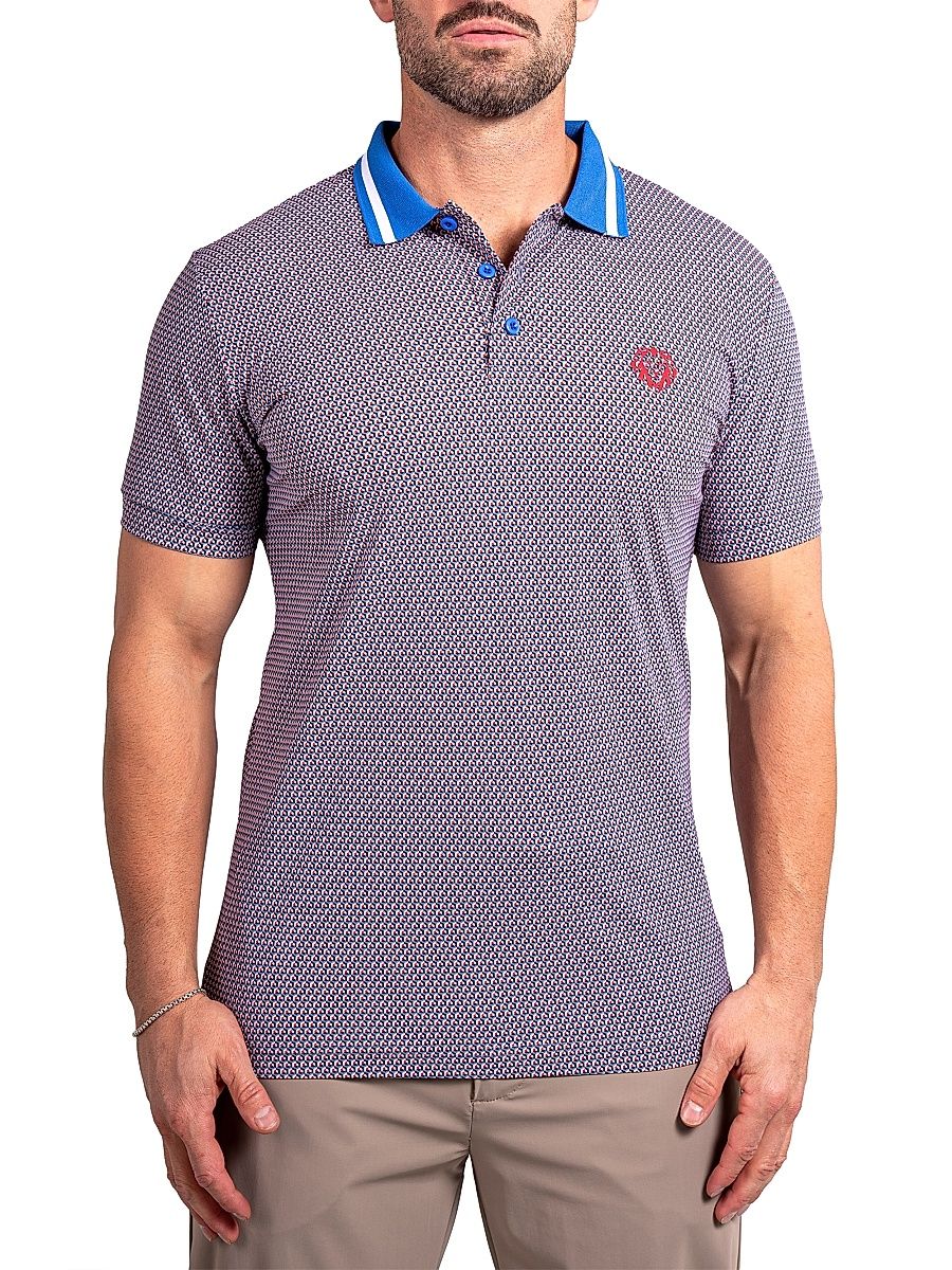 Men's Ascension Polo Shirt - Multicolored - Size XXXXL