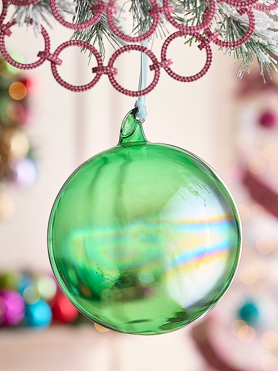Bottle Glass Ball Ornament