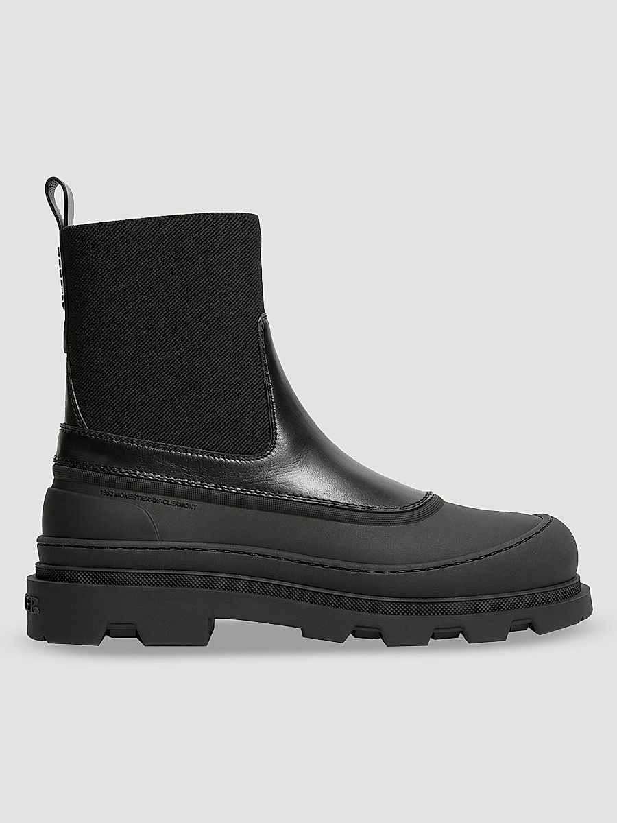 Women's Vera Edge Ankle Boots in Leather - Black - Size 11