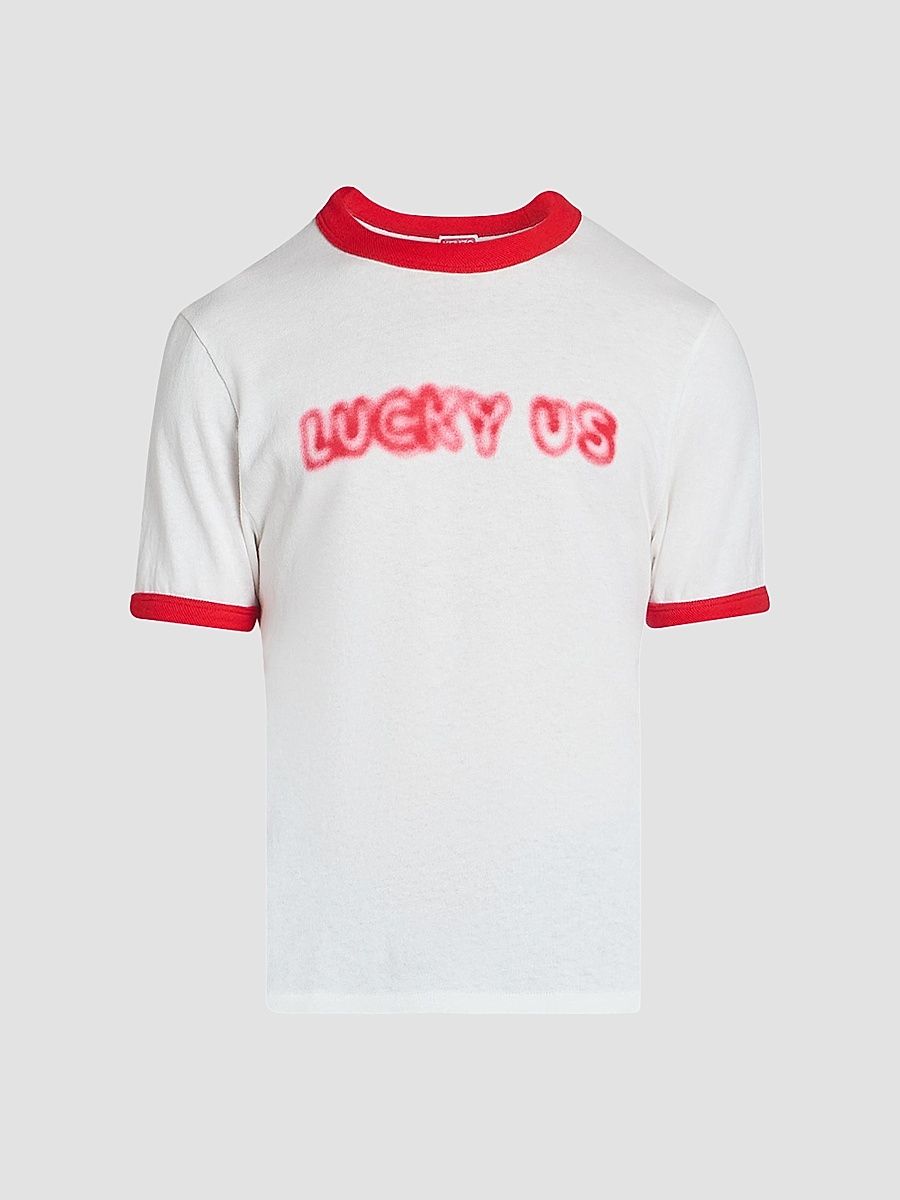 Kenzo Men's Lucky Us Slim-Fit T-Shirt - Off White - Size XXL
