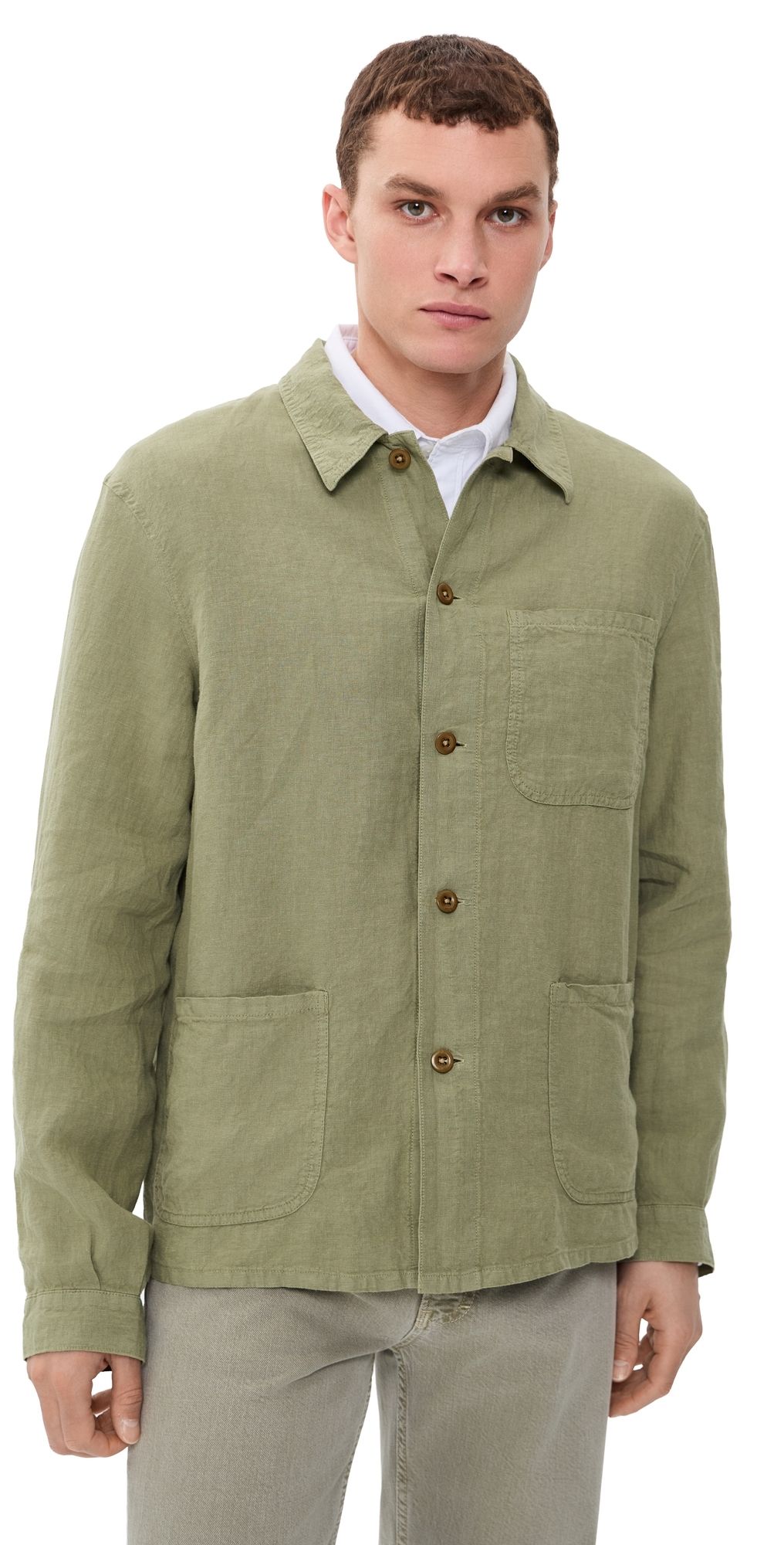 Polo Ralph Lauren Original Label Linen Chore Jacket Sage Green M