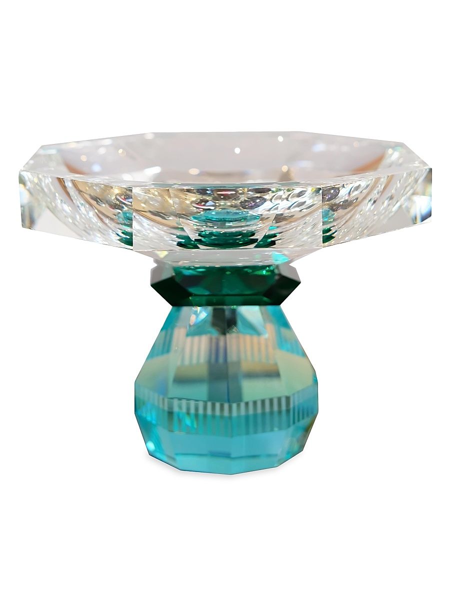 Madison Crystal Bowl - Azure