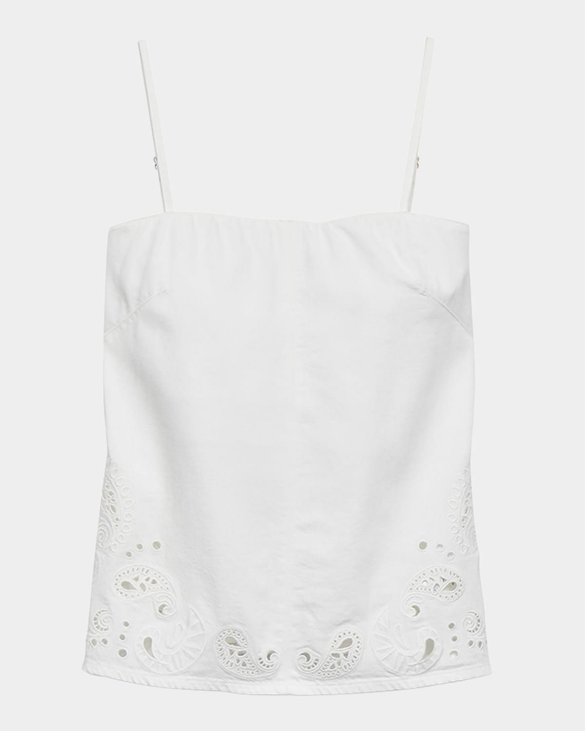 Ultra Featherweight Aurora Embroidered Top