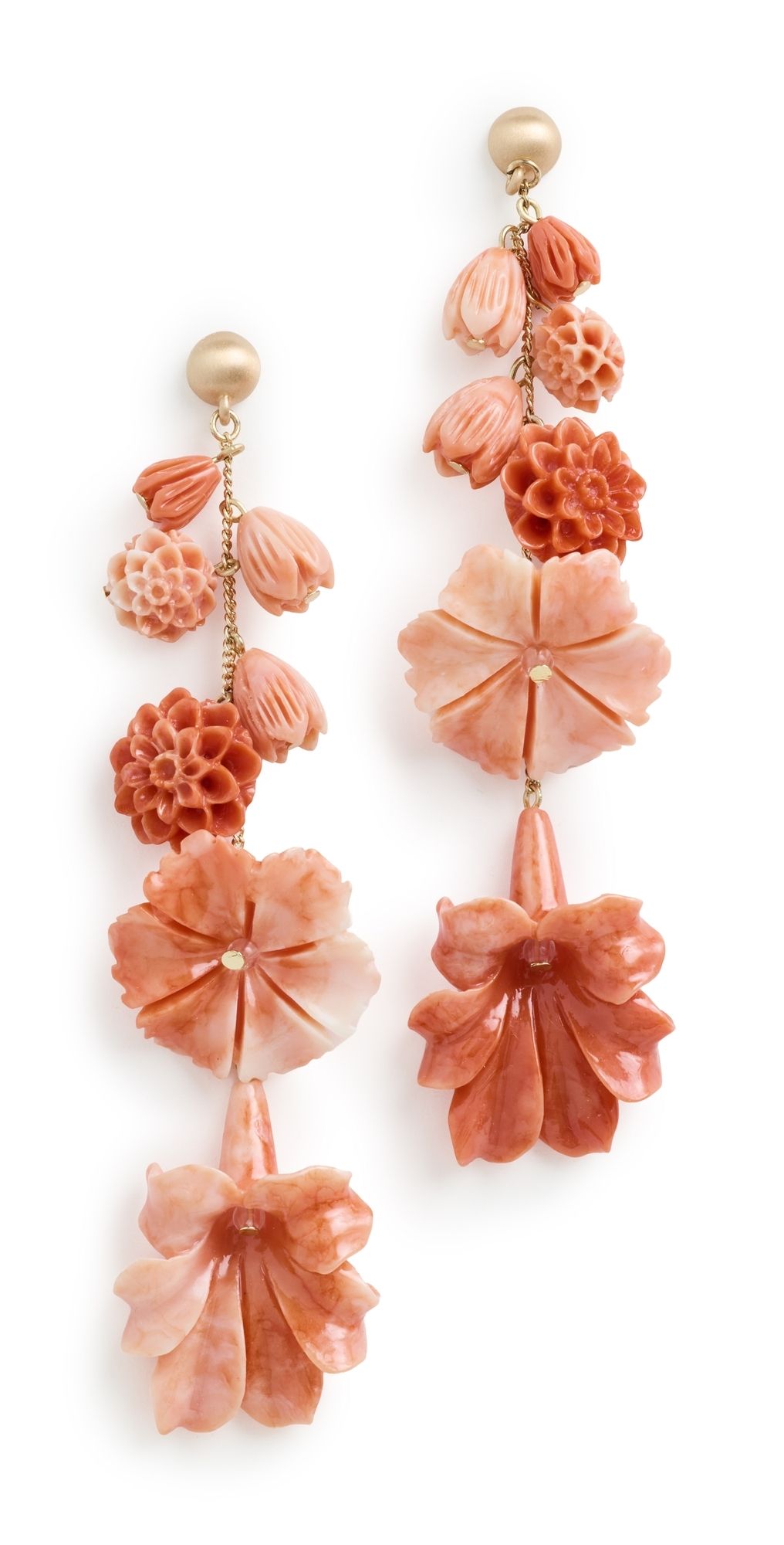 Cult Gaia Giana Earrings Rose Water One Size