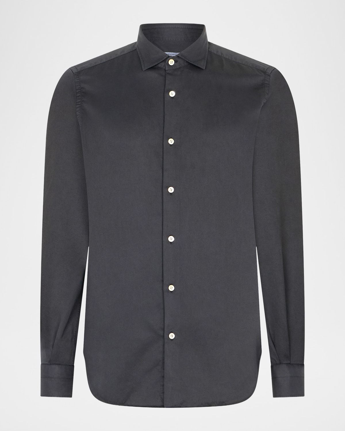 Men & apos;s Cotton and Lyocell Slim-Fit Sport Shirt