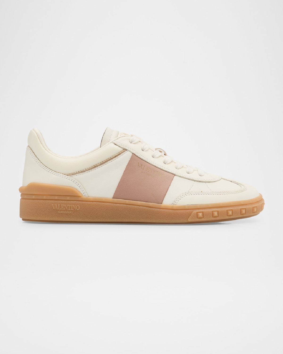 Upvillage Bicolor Stripe Low-Top Sneakers