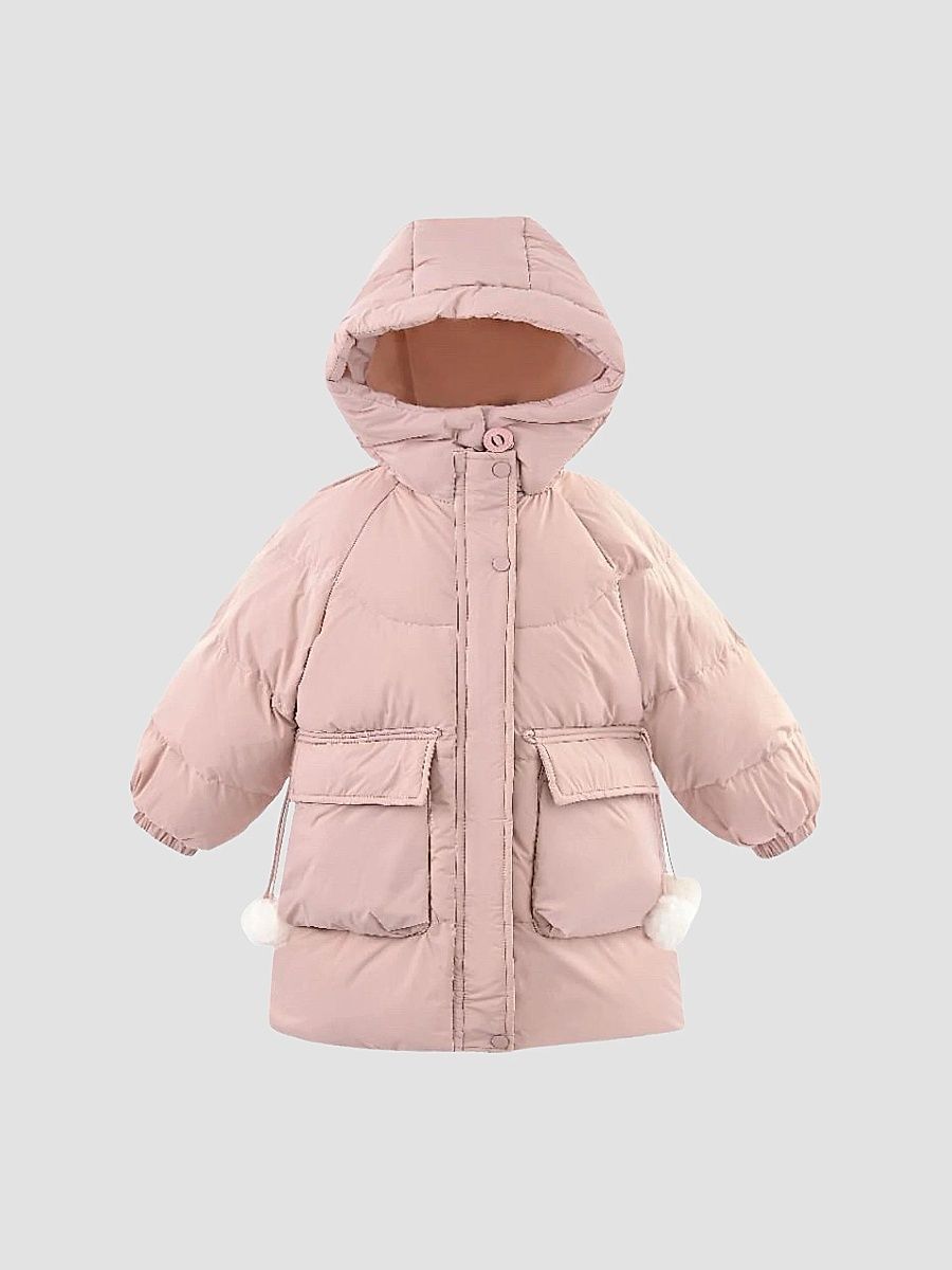 Mimi Tutu Girl's Little Girl's & Girl's Heart-Quilted Puffer Jacket - Pink - Size 3