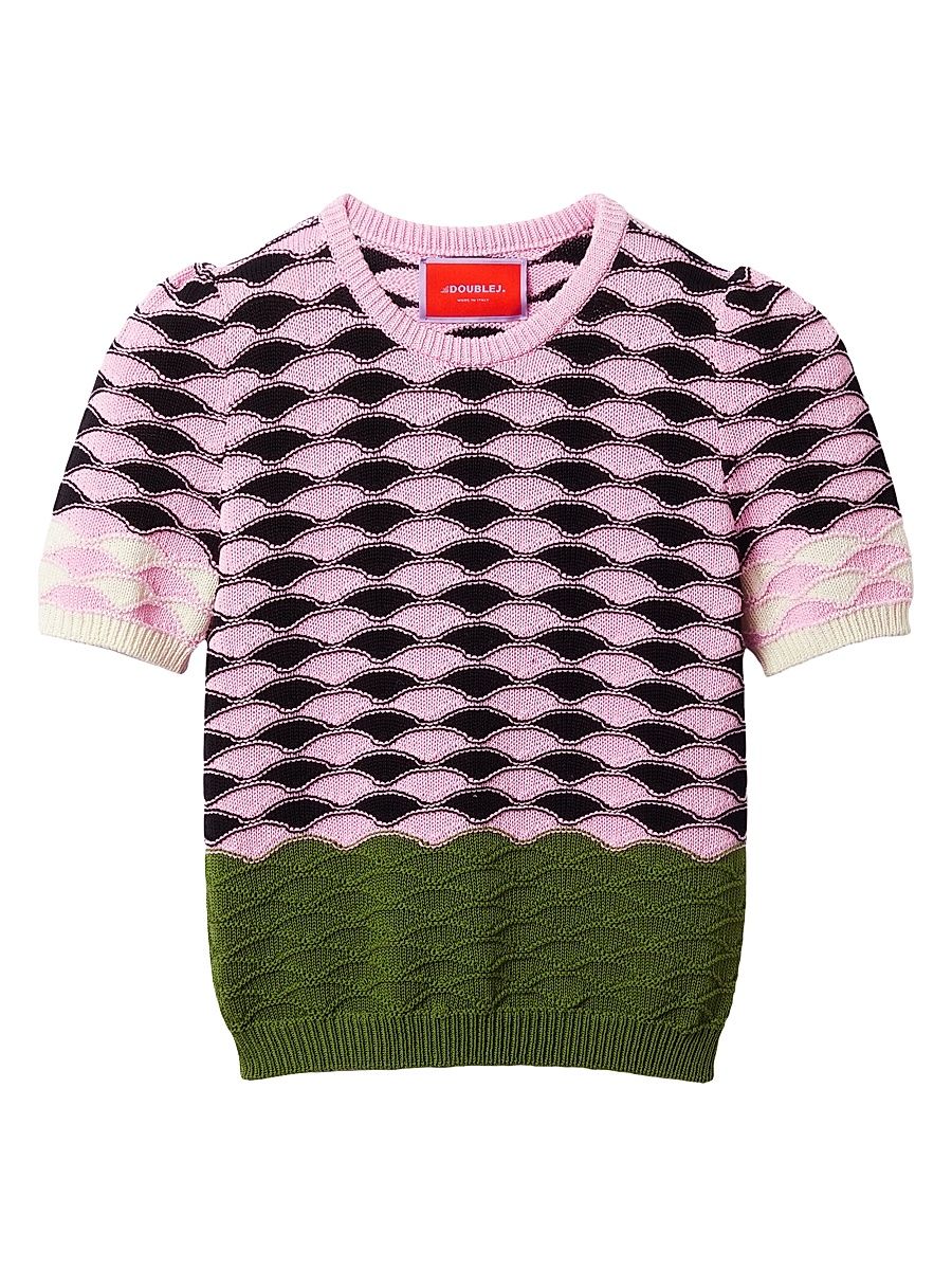 Women's Sunset Tee - Multicolor Pink - Size XS
