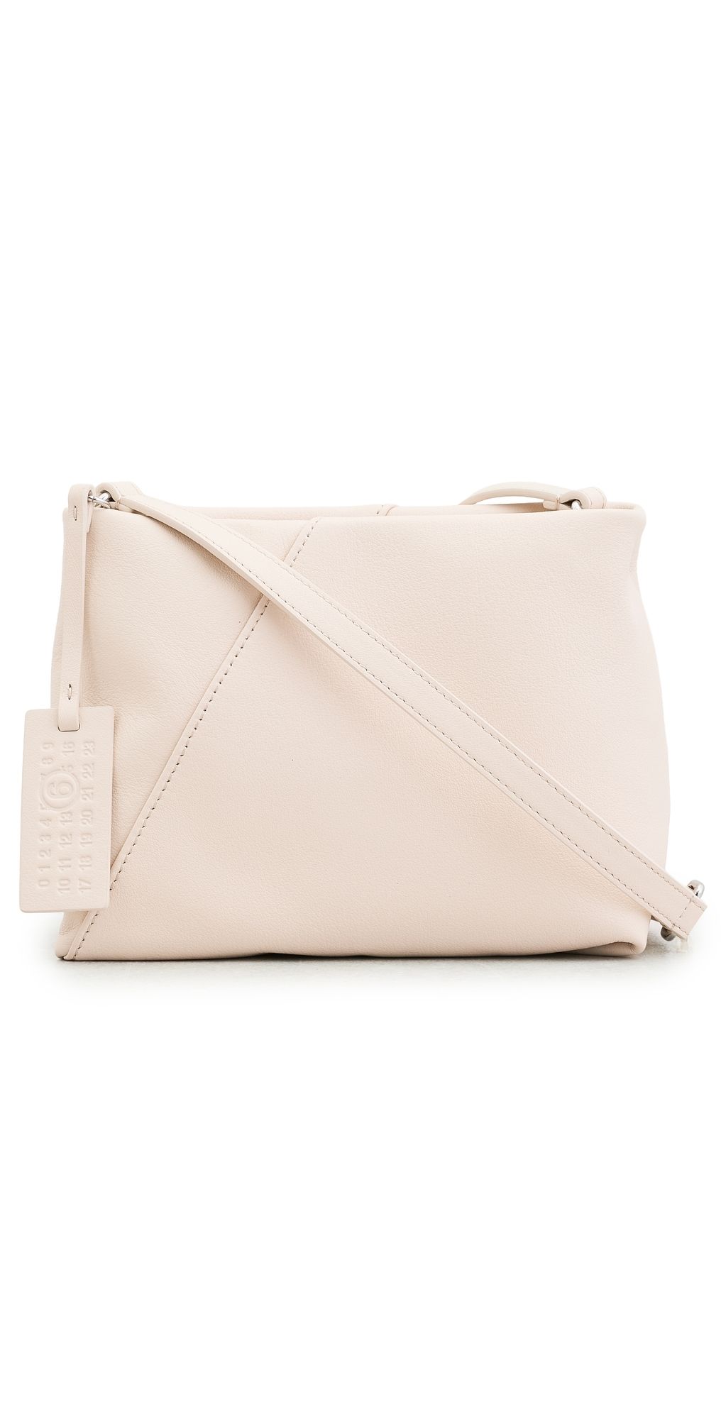 MM6 Maison Margiela Folded J Shoulder Bag Tapioca One Size