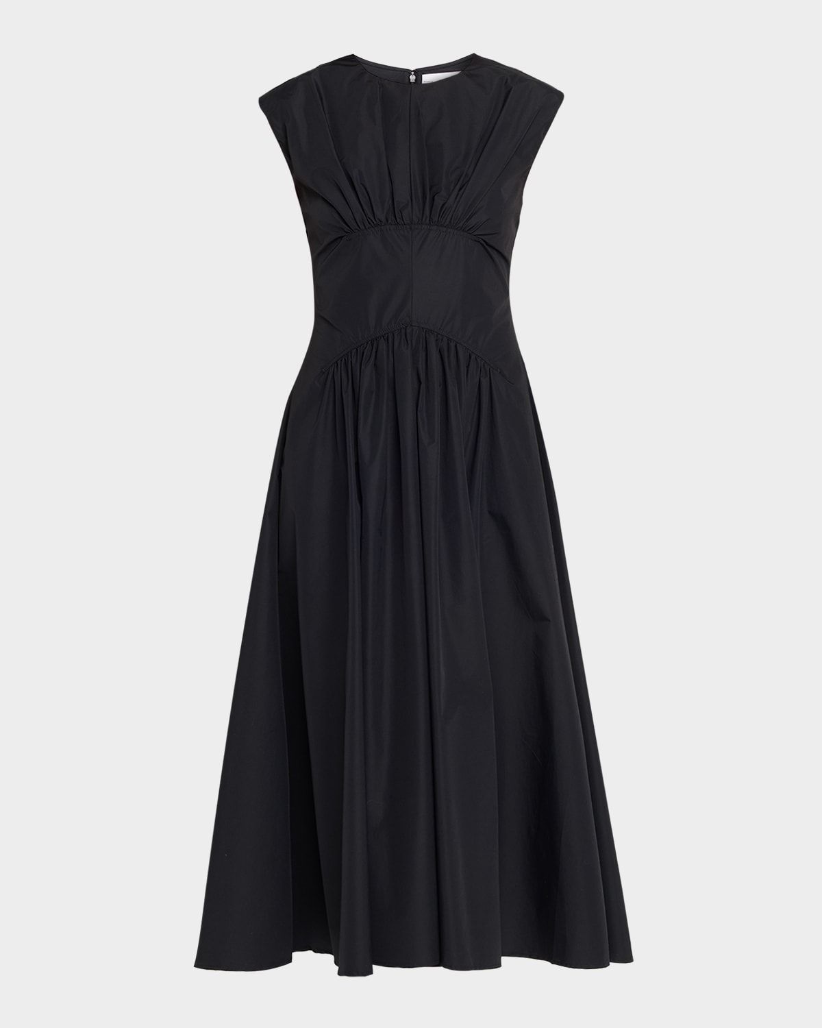 Nyssa A-Line Technical Cotton Dress