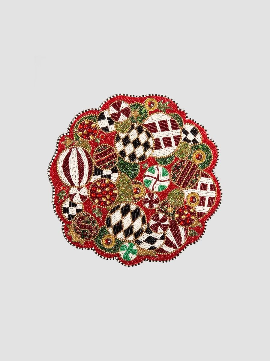 MacKenzie-Childs Jolly Ornaments Placemat