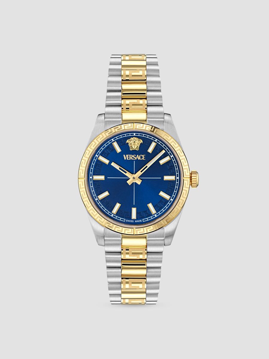Versace Women's Millenyium Two-Tone IP Stainless Stee Bracelet Watch/32MM - Two Tone