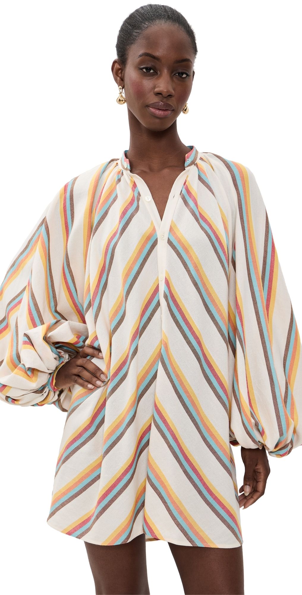 MARRAKSHI LIFE The Touareg Tunic Dress Stripe 18 XL