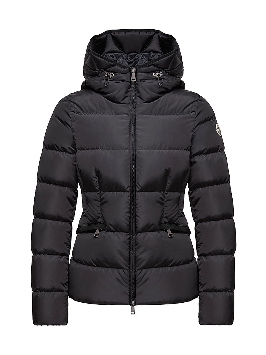 Women's Avoce Fitted Down Jacket - Black - Size XXL