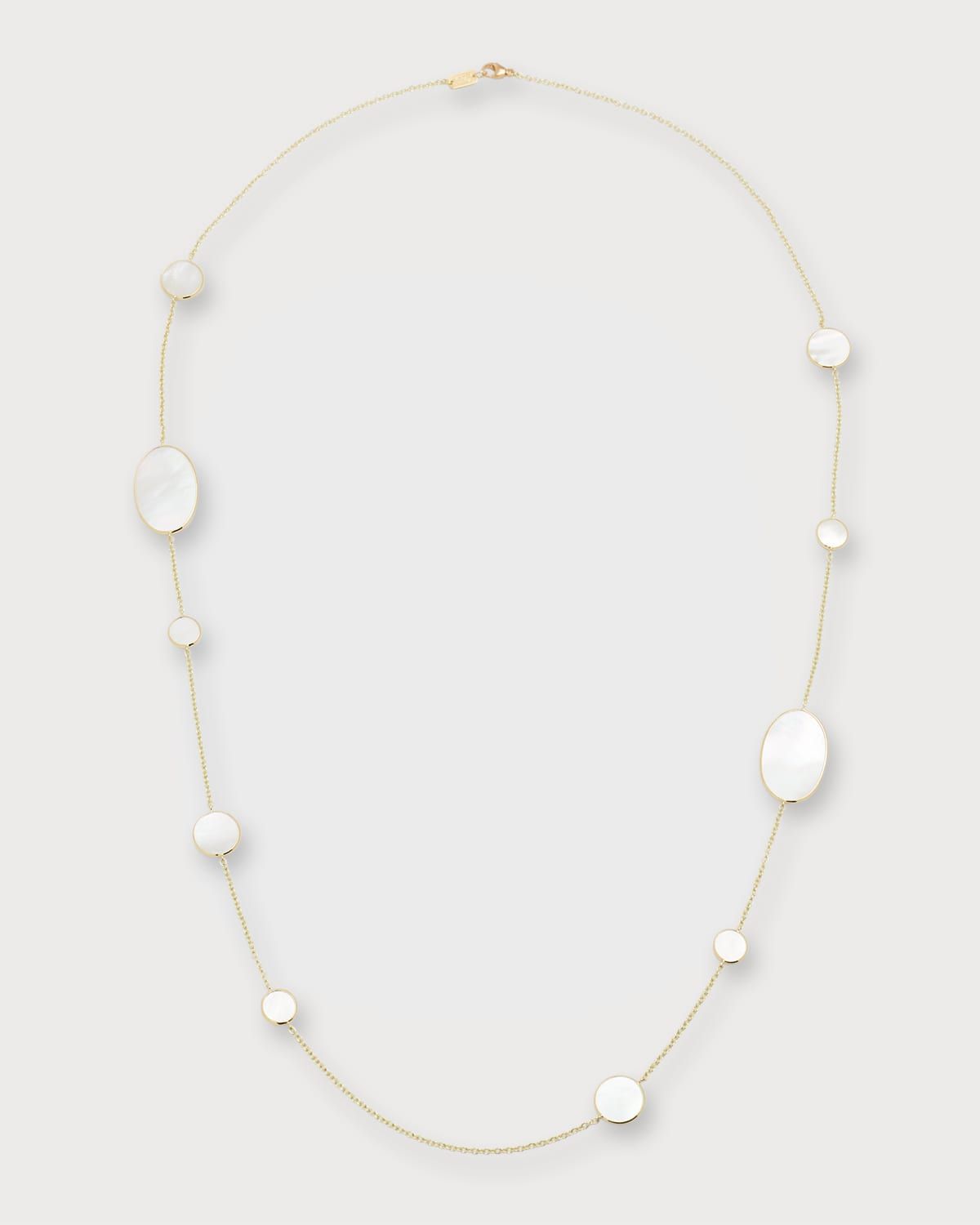 Multi Shape Necklace in 18K Gold