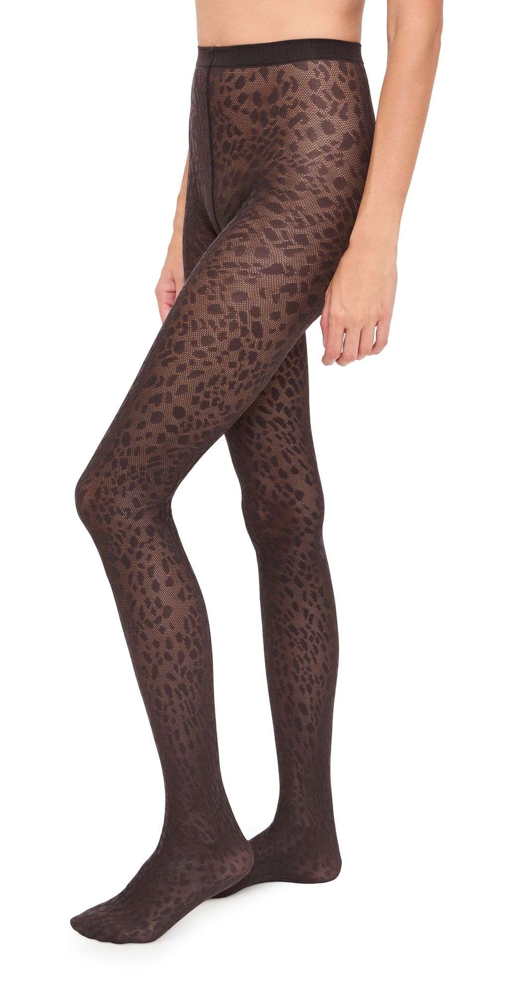 Wolford Pantera Tights Dark Wood S
