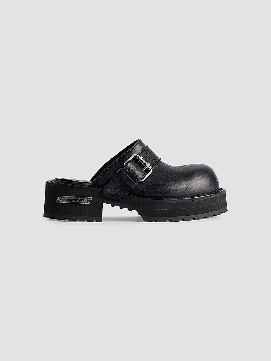 Balenciaga Women's Venom Mules - Black - Size 10