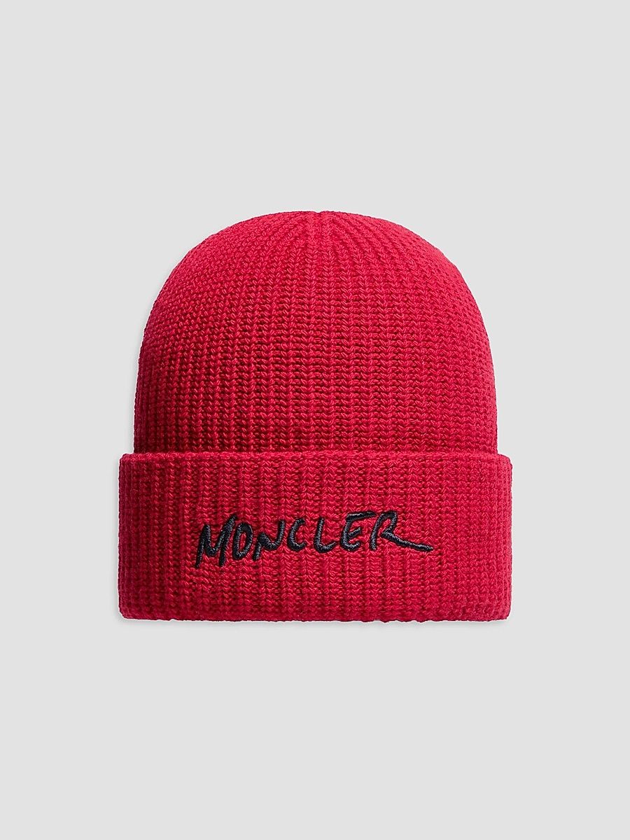 Little Boy's & Boy's Beanie Hat in Wool & Cashmere Blend - Red - Size 8
