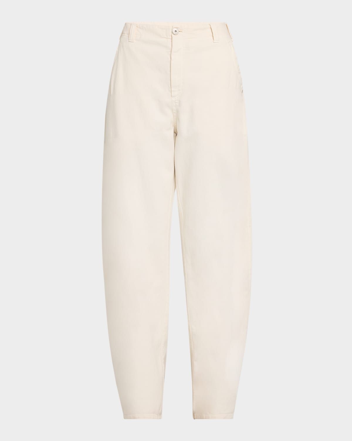 Authentic Curved Leg Garment Dyed Jeans