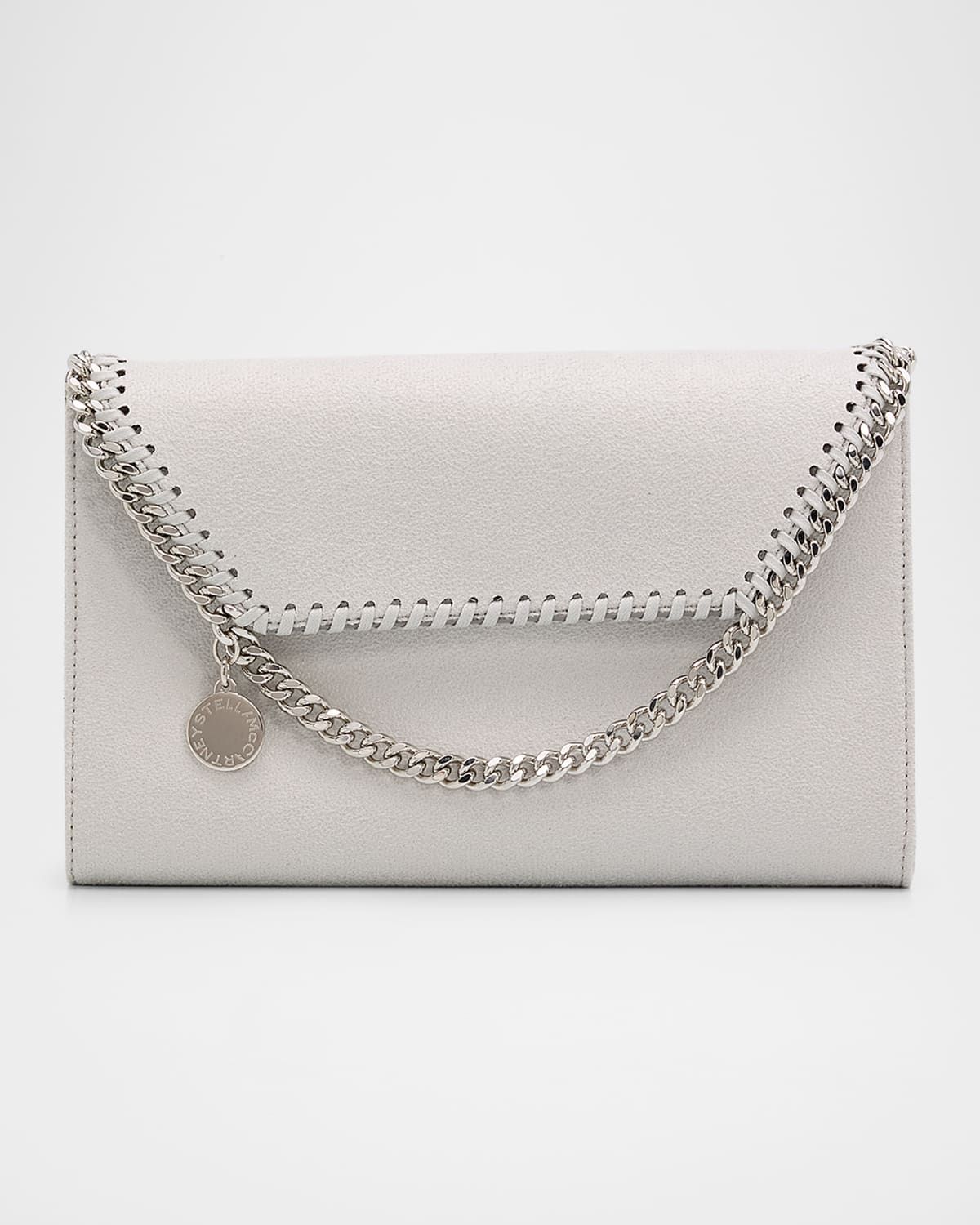 Falabella Faux Leather Chain Wallet