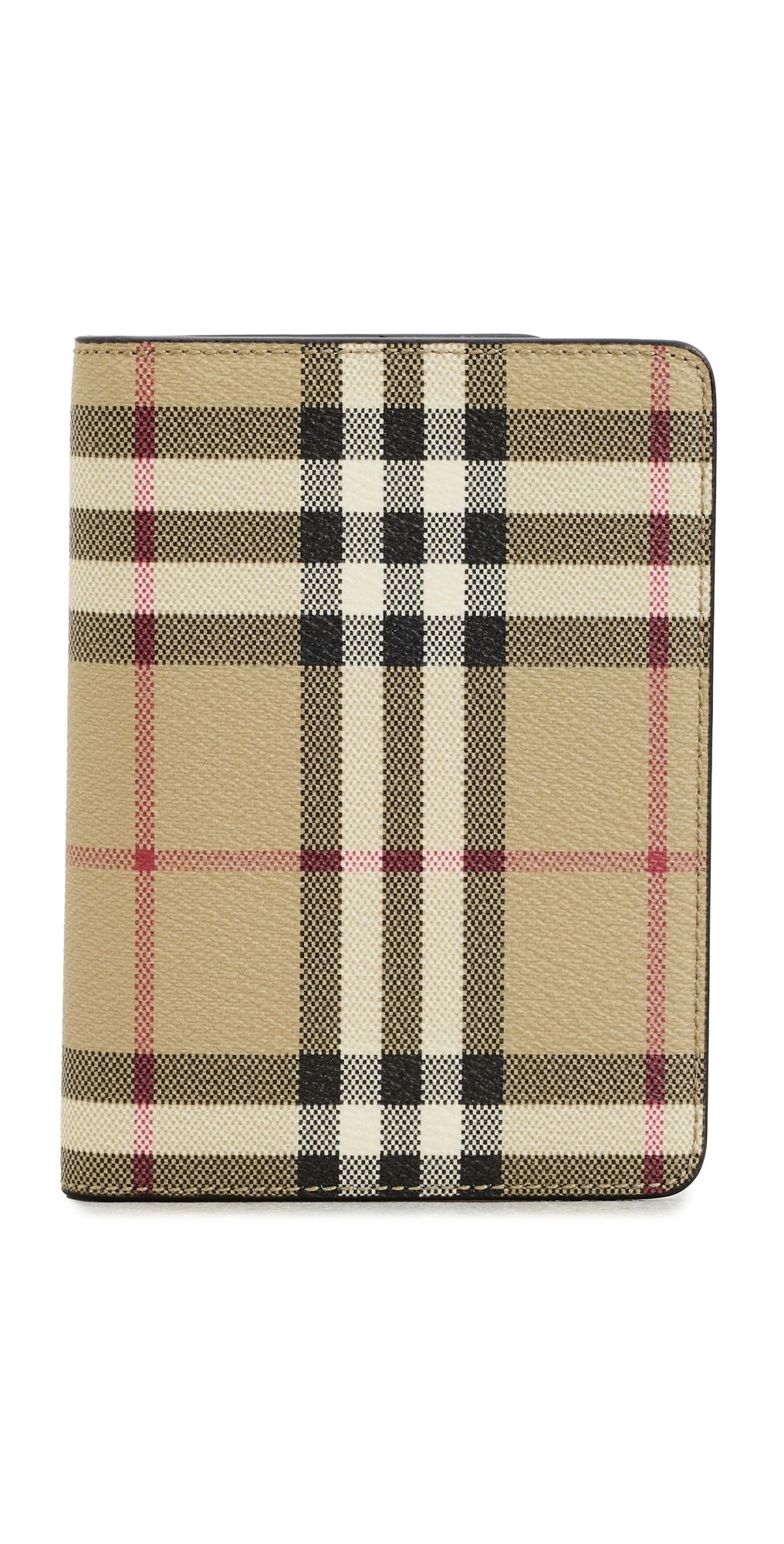 Burberry Passport Cover Vintage Check/Briar Brown One Size