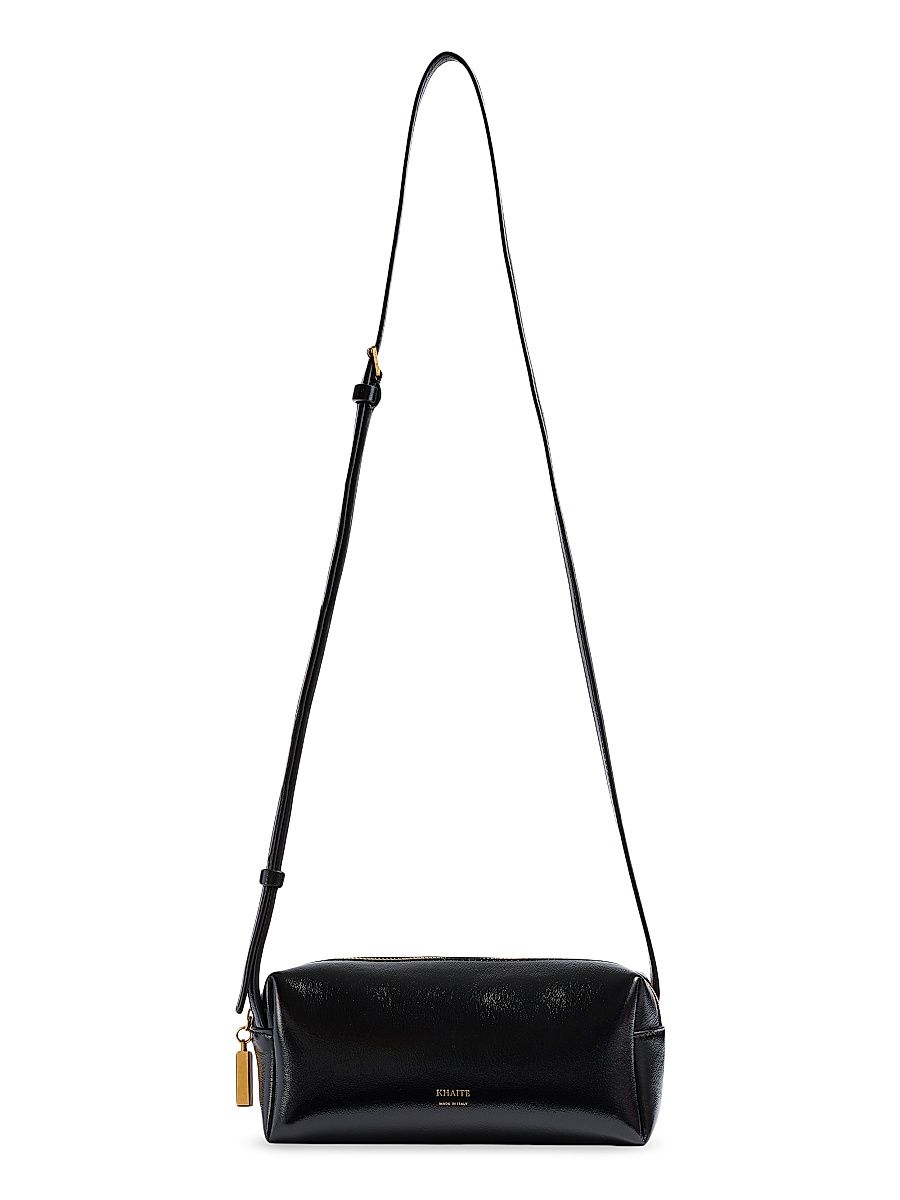 Women's Mini Kye Leather Crossbody Bag - Black