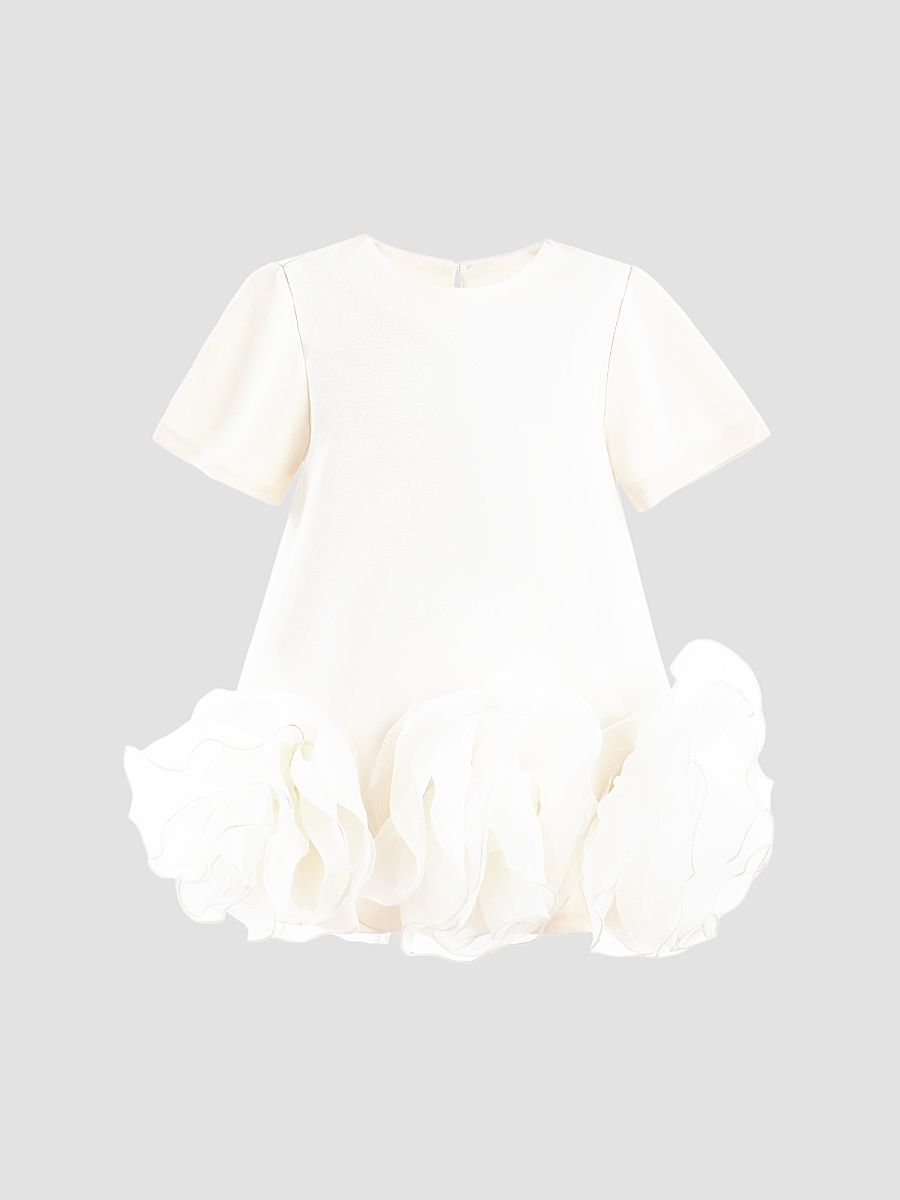 Little Girl's & Girl's Verina Dress - Beige - Size 9