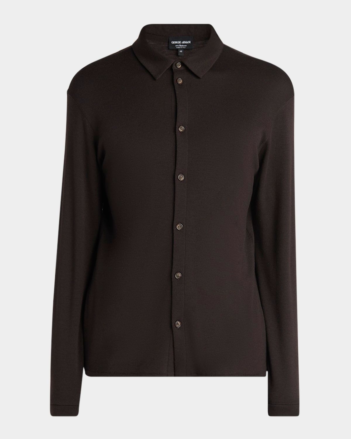 Men & apos;s Solid Cashmere Button-Down Shirt