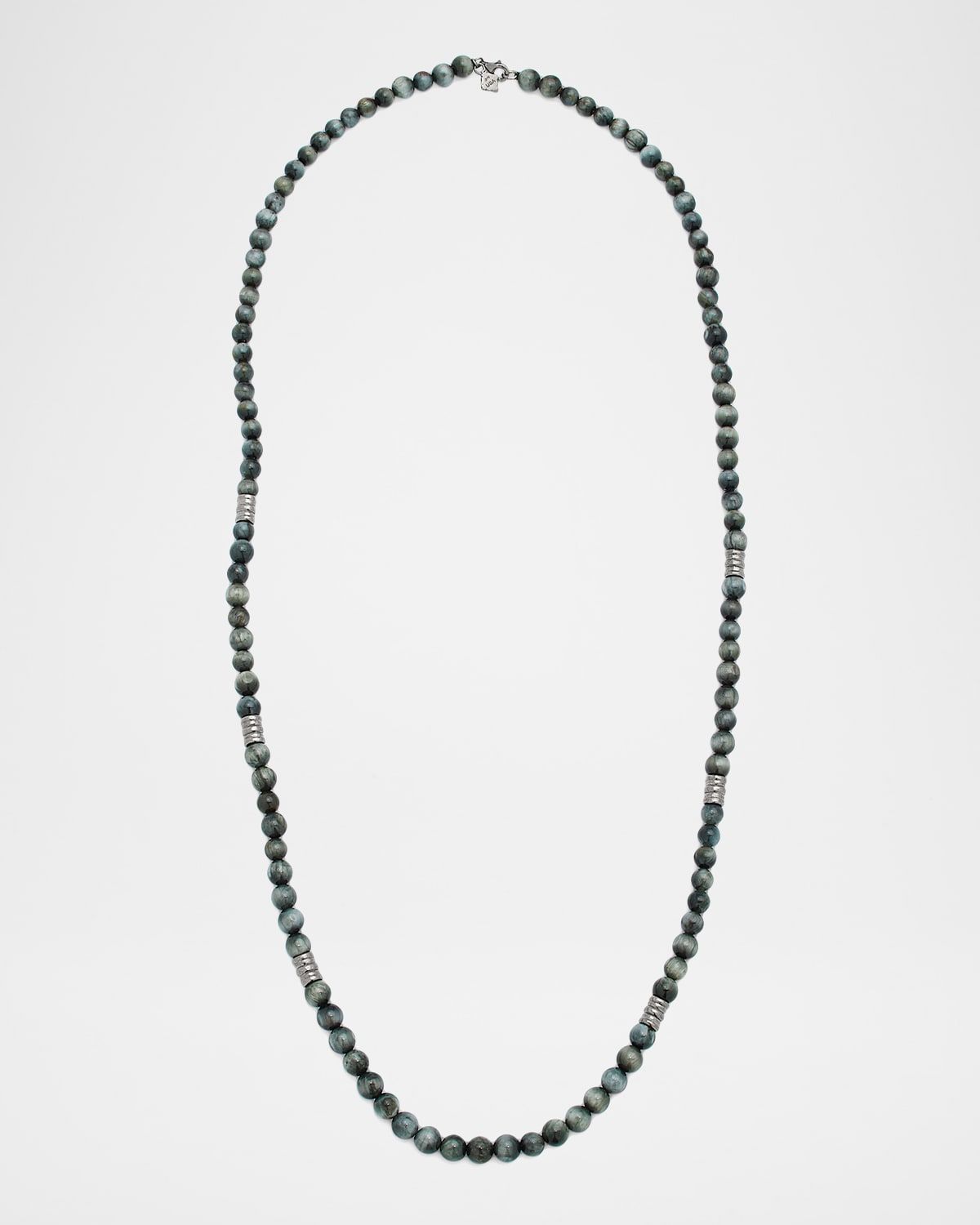 Men & apos;s Eagle Eye Beaded Necklace, 28"L