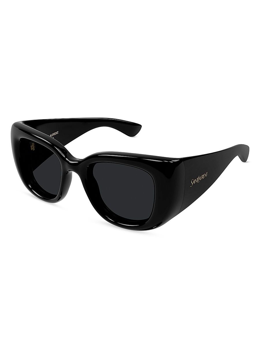 Women's Howl 55MM Cat-Eye Sunglasses - Black
