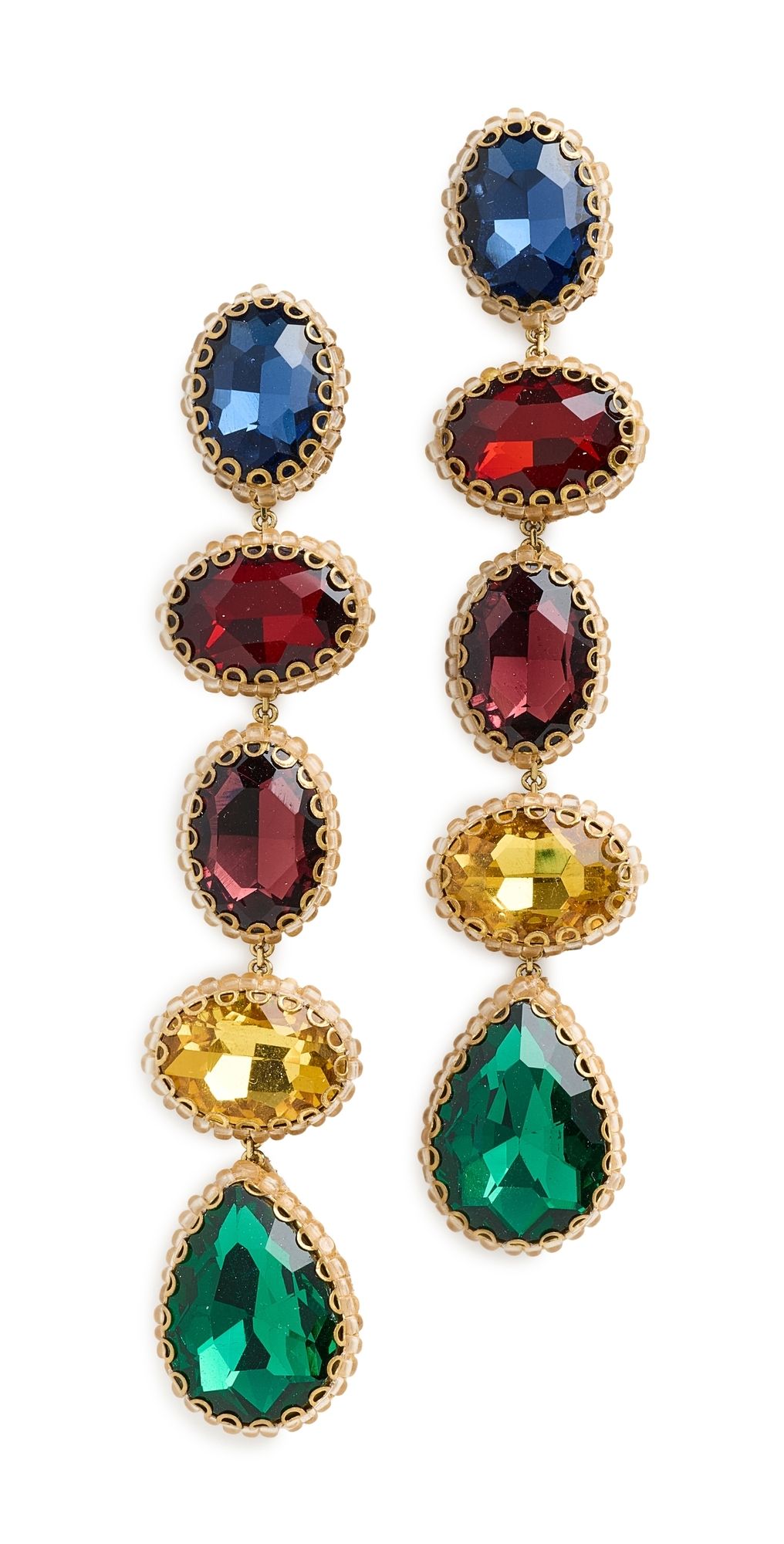 Deepa Gurnani Deepa by Deepa Gurnani Tyra Earrings Multi One Size