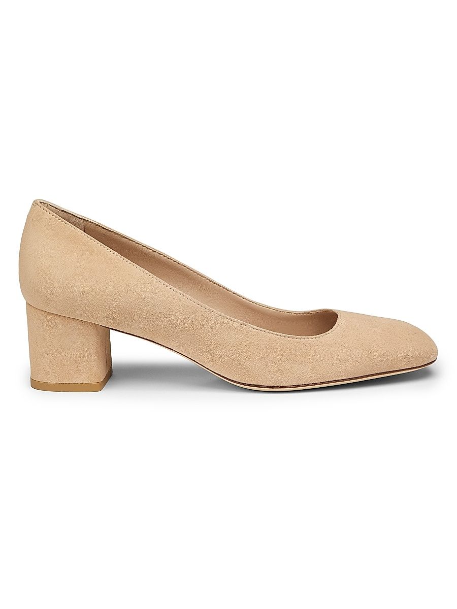 Women's Maeve 50MM Suede Pumps - Adobe - Size 6.5
