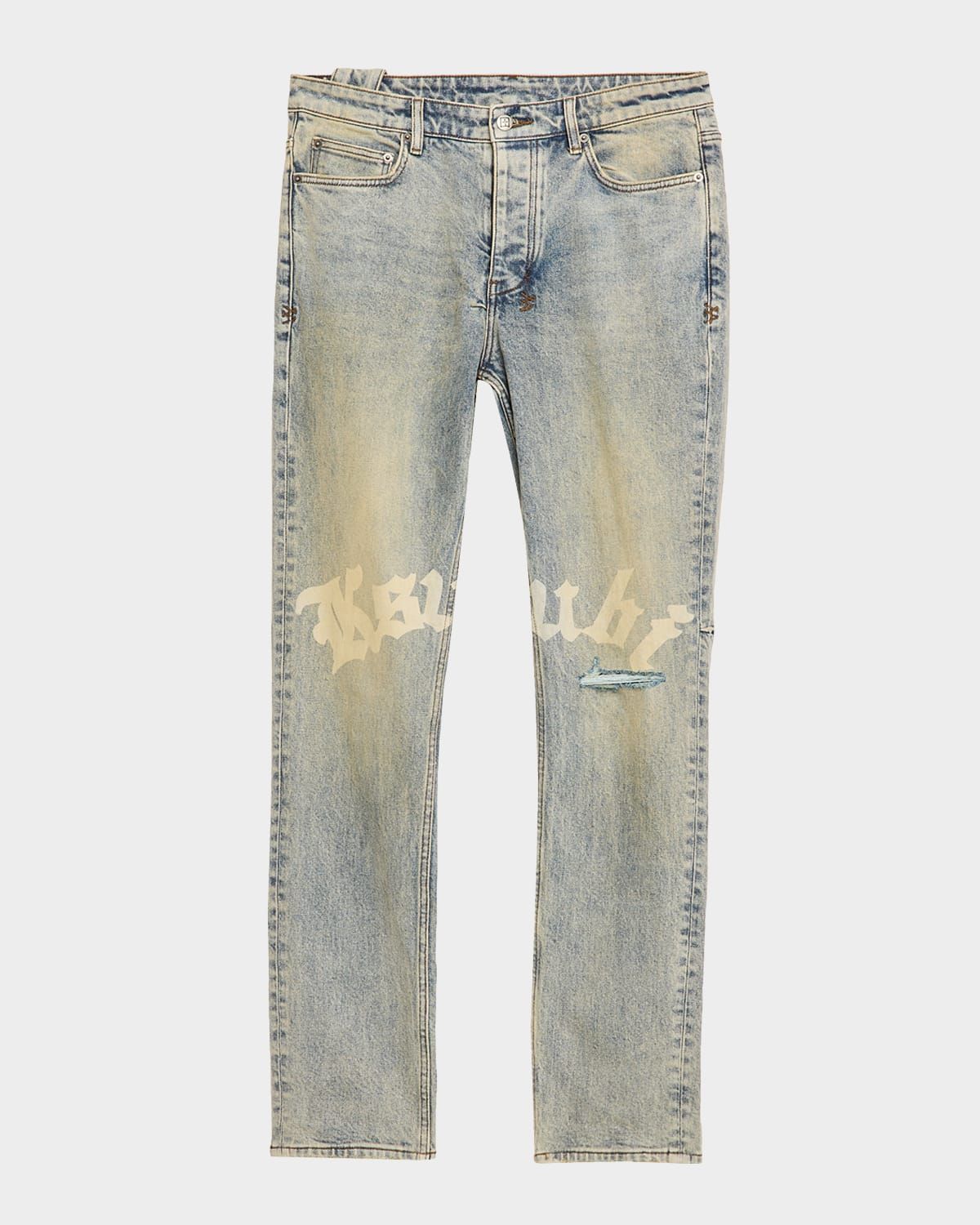 Men & apos;s Chitch Stature Trashed Slim Fit Jeans