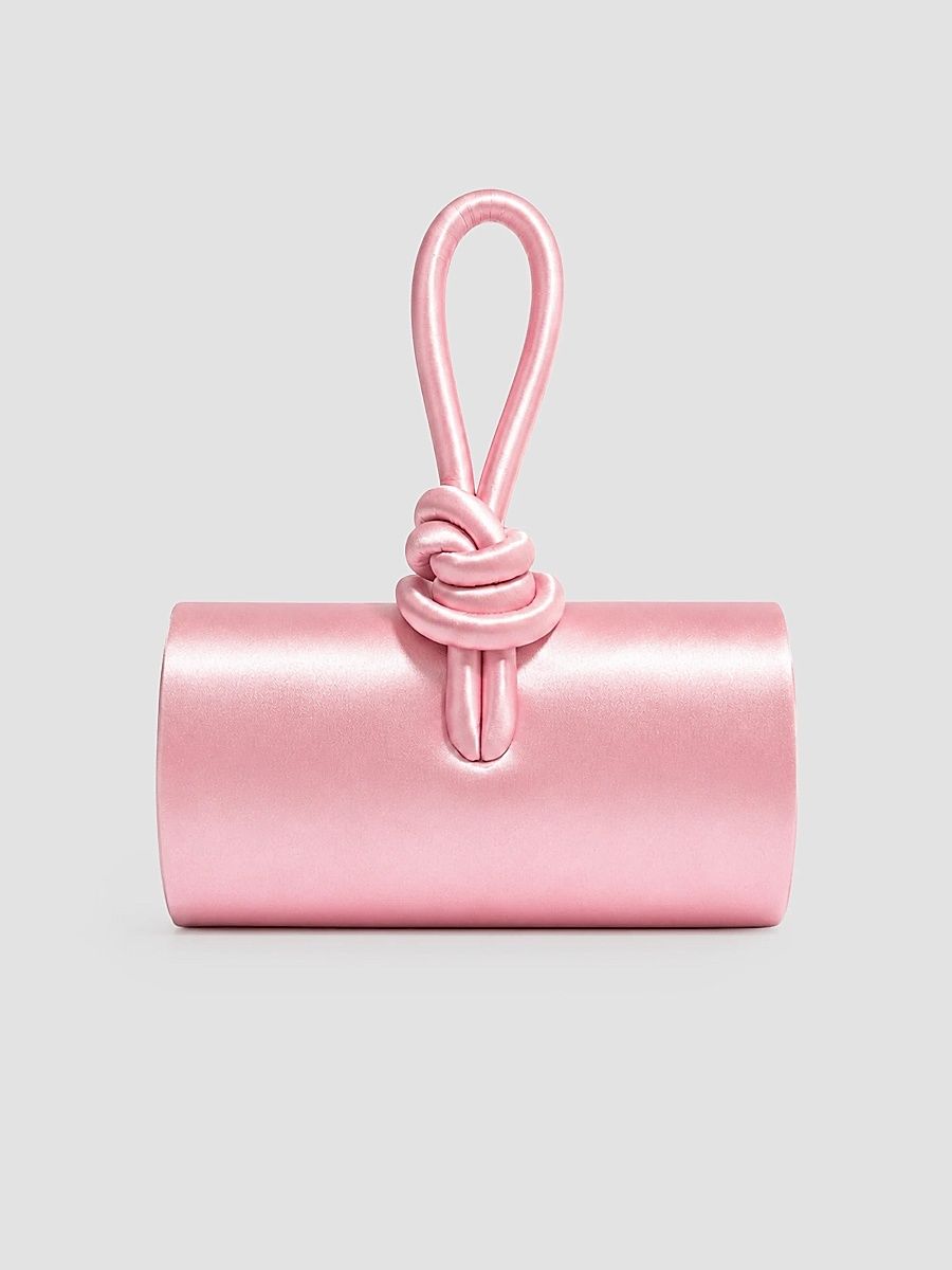 Women's The Amina Satin Clutch - Dusty Pink