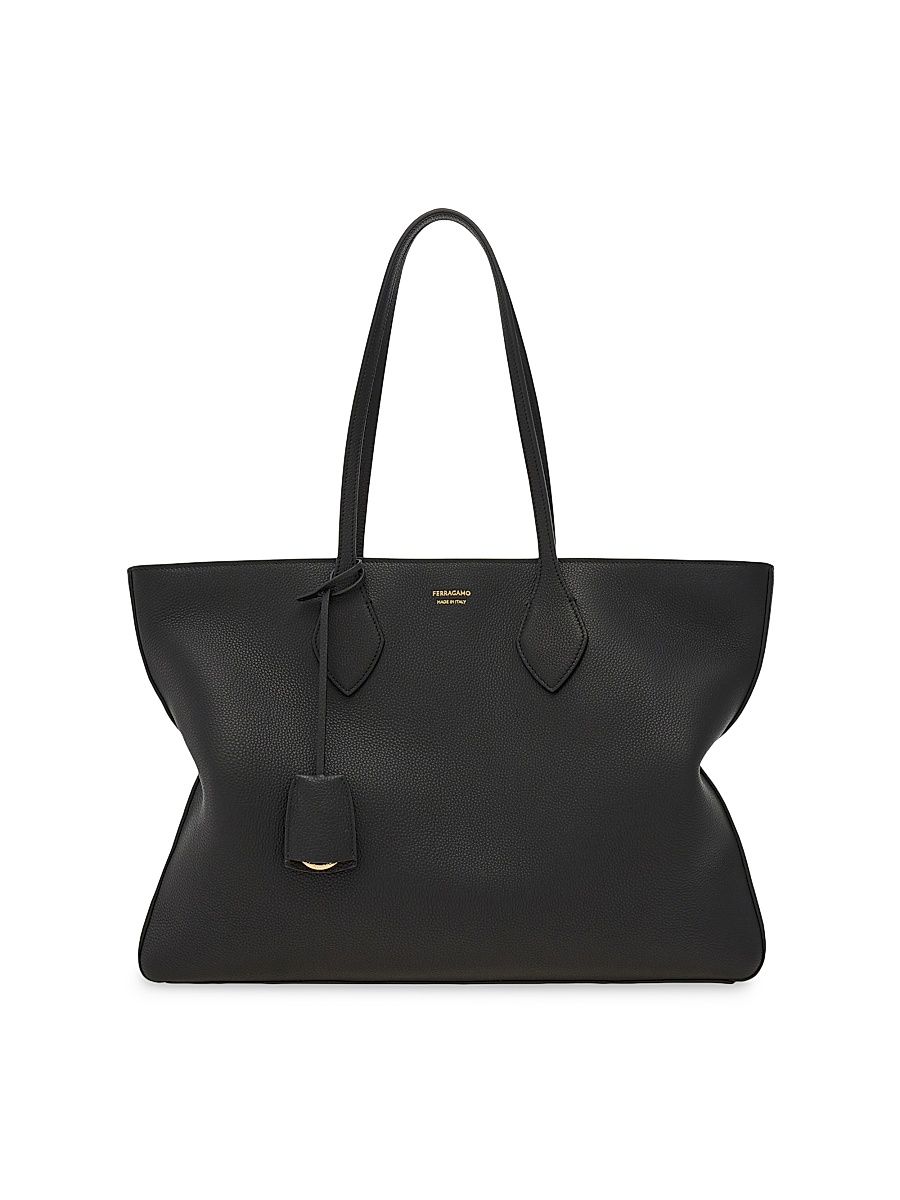 Women's Large Star Tote Bag - Nero