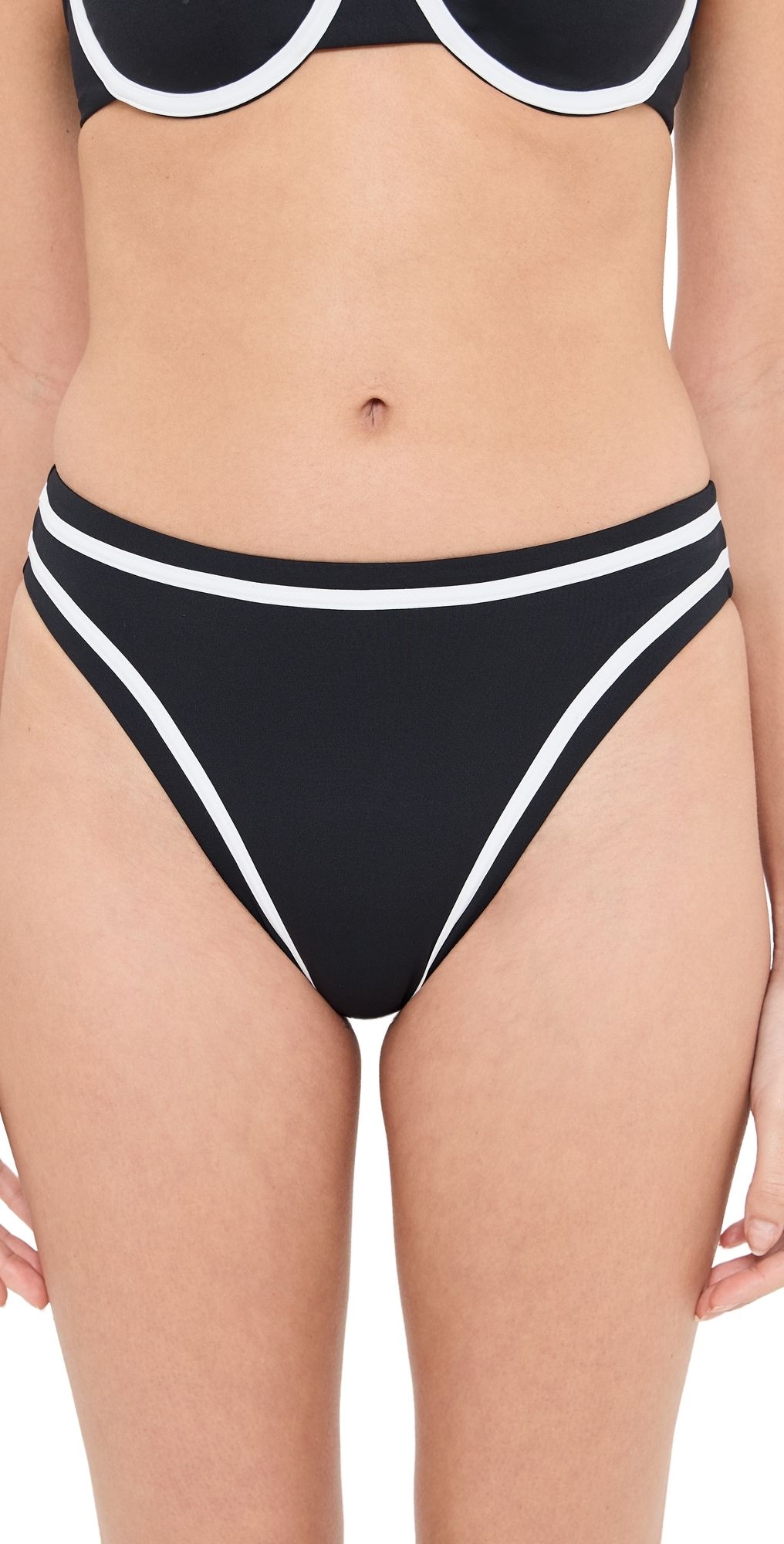 Beach Riot Jemma Bottoms Bandana Black L