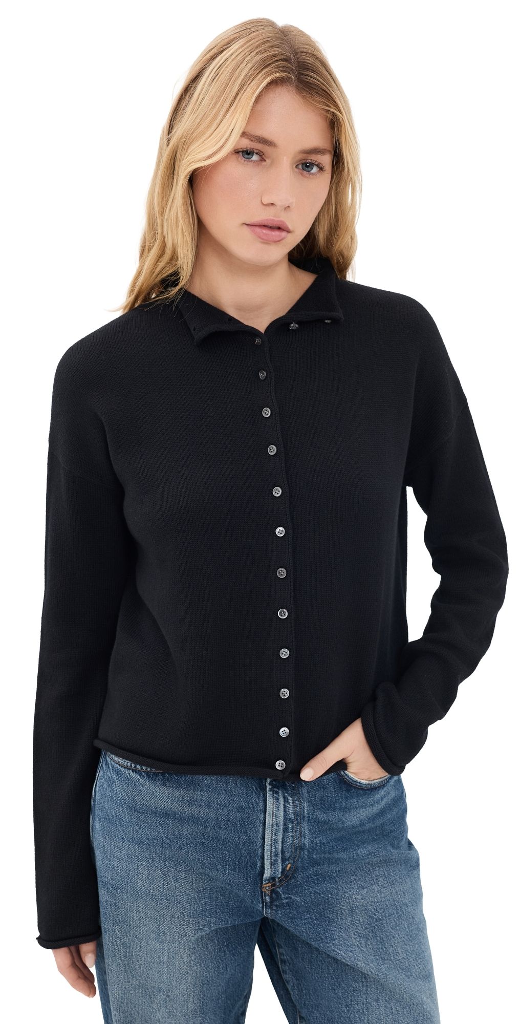 Alex Mill Taylor Cardigan Black XS
