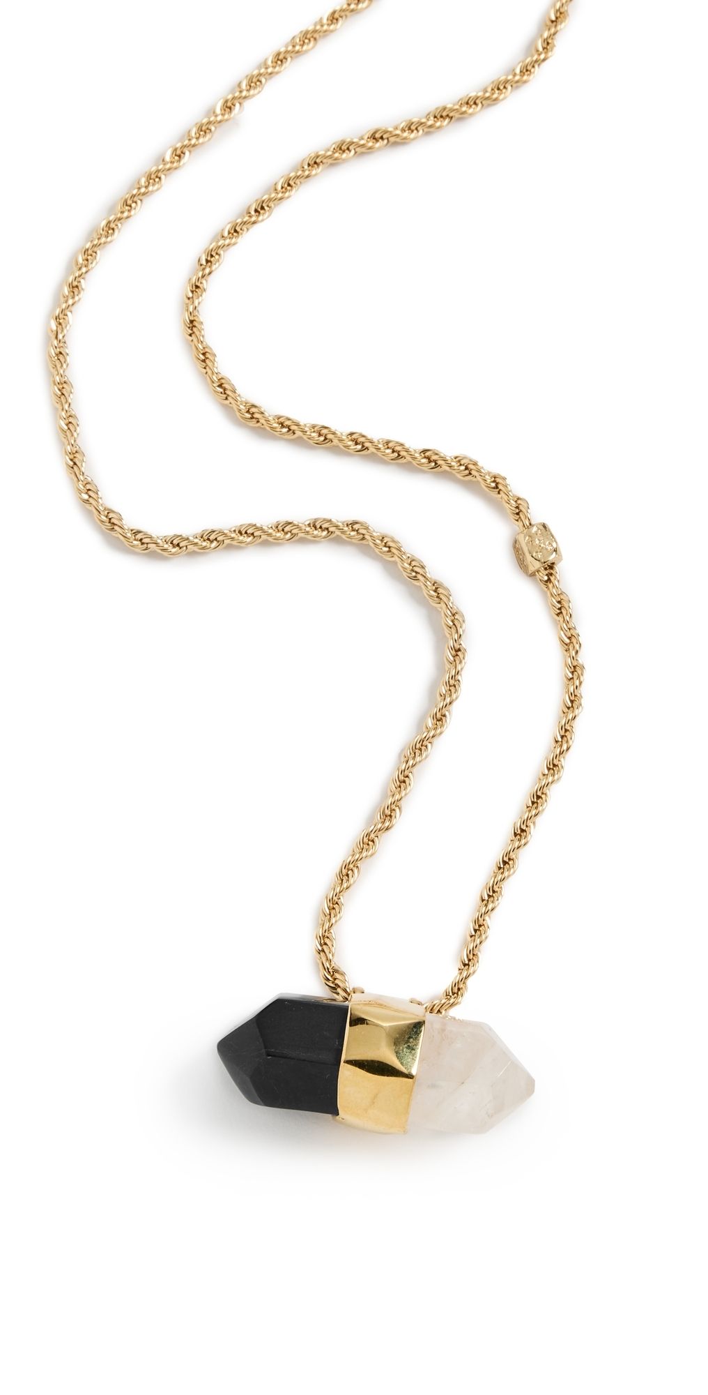 GAS Bijoux Aventurine Necklace Black One Size