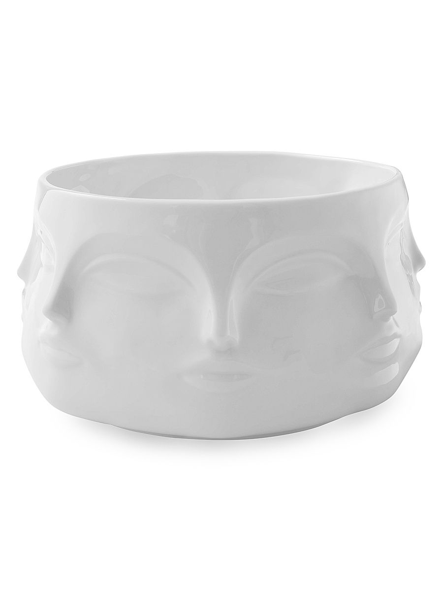 Dora Maar Salad Bowl - White