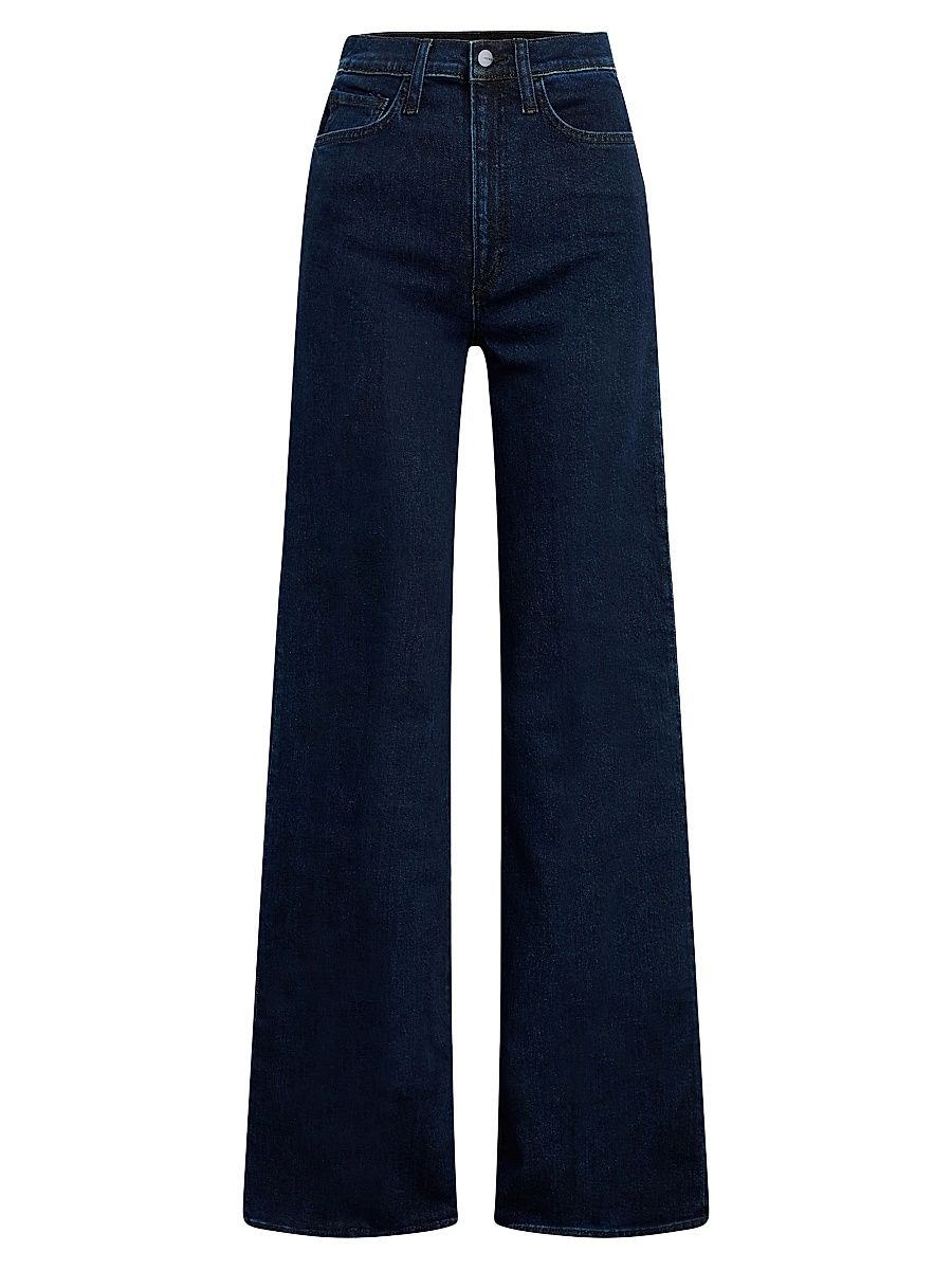 Women's Petite Mia High-Rise Wide-Leg Jeans - Cinema - Size 30