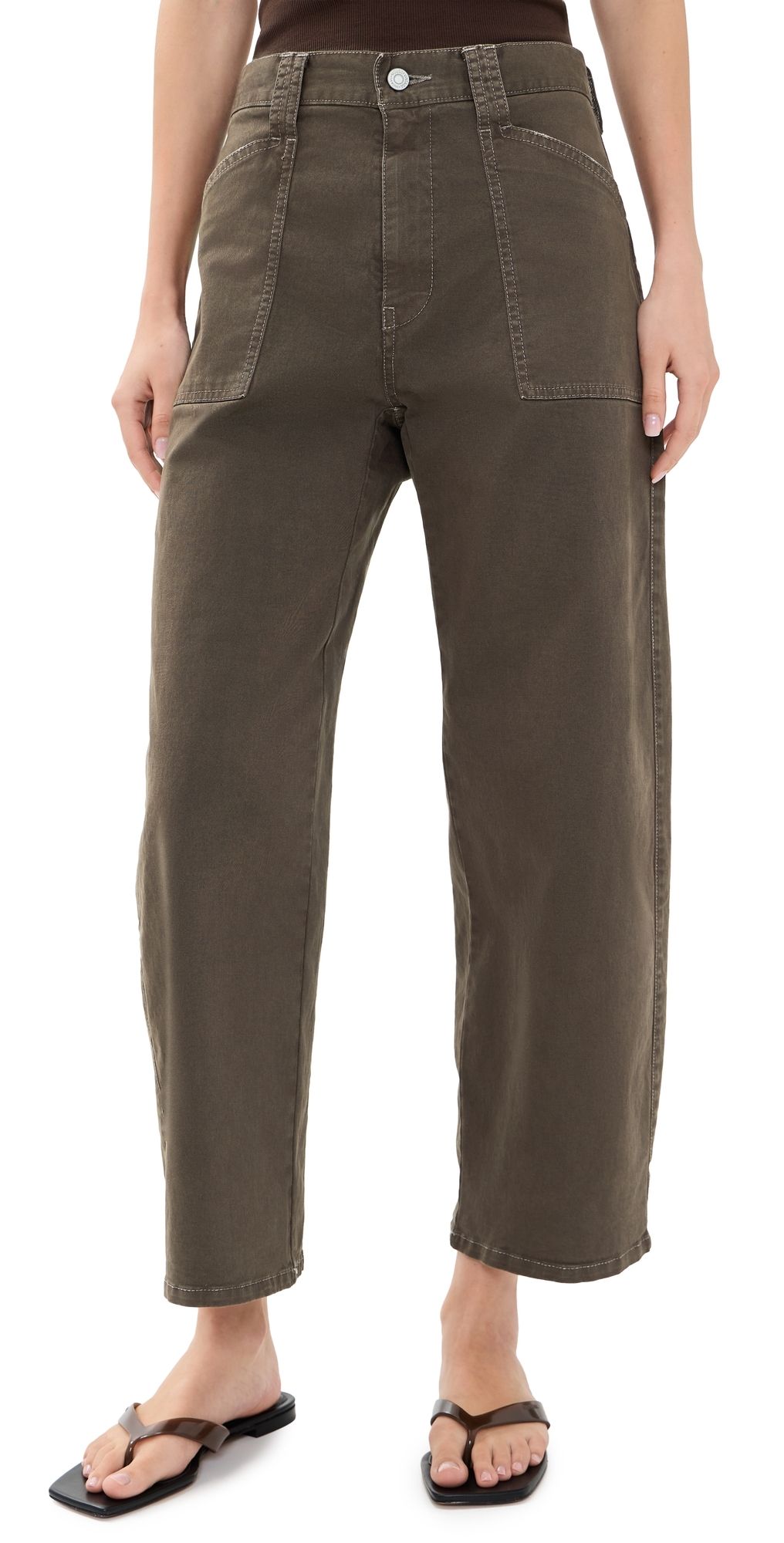 MOUSSY VINTAGE Gusset Cargo Pants Brown 27