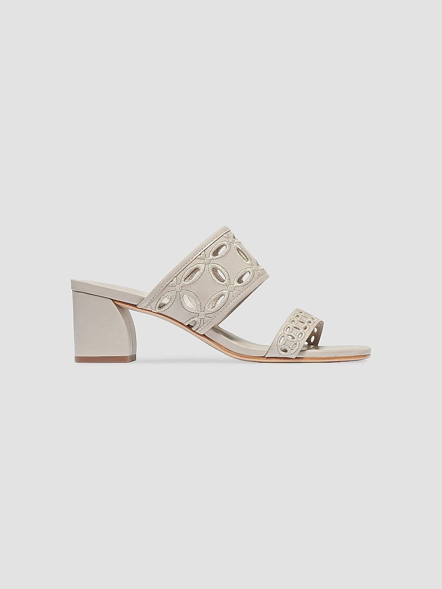 Bernardo Women's Gemma Heeled Mule Sandals - Luggage - Size 11