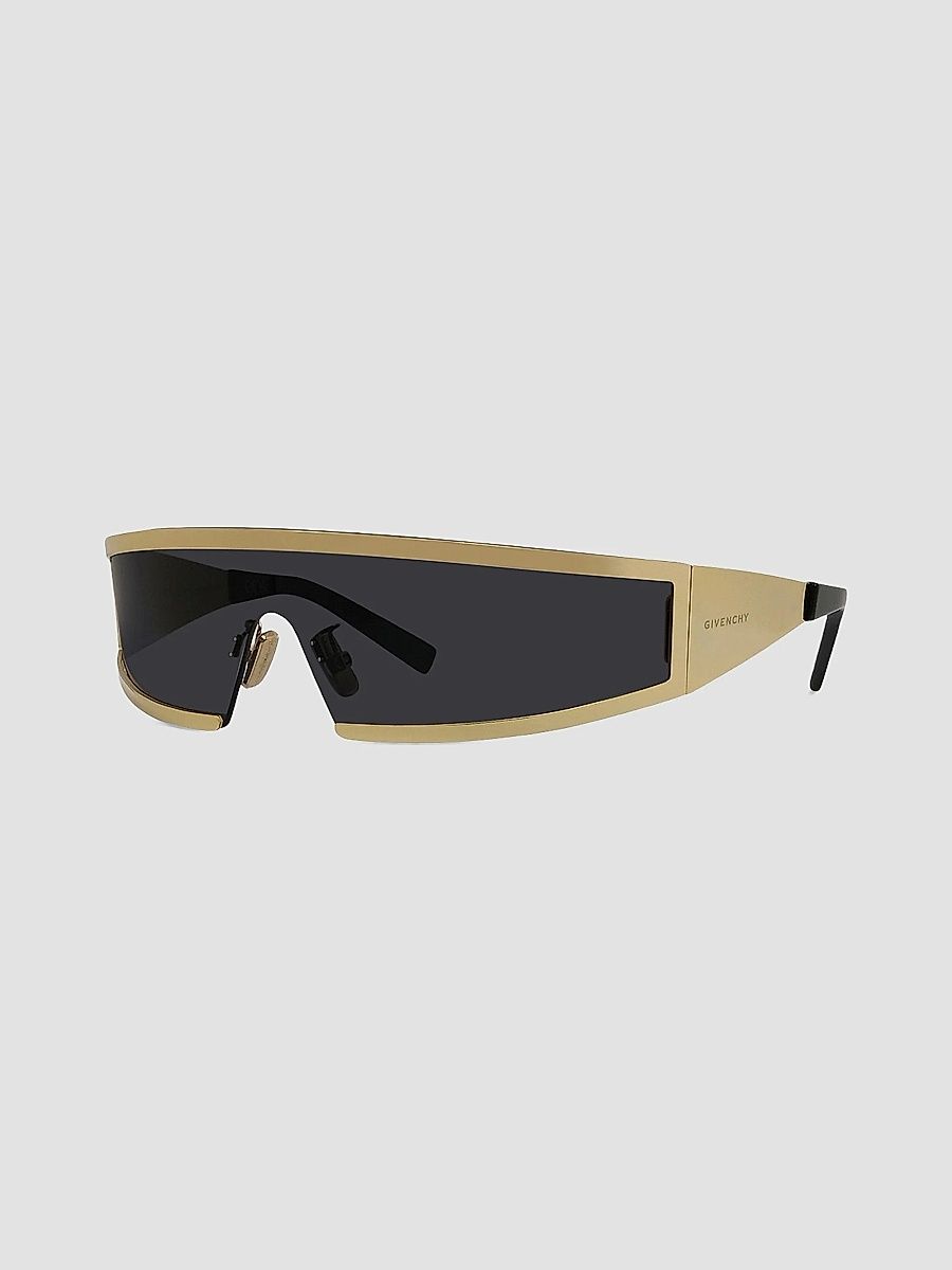 Givenchy Women's Square Mask Sunglasses - Gold Smoke