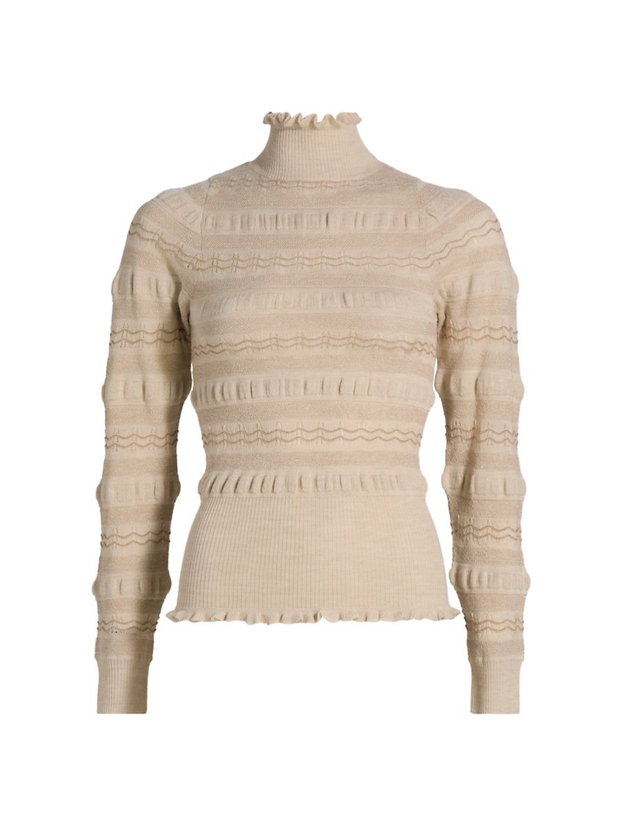 Women's Vivianne Knit Turtleneck - Jacobean - Size Medium