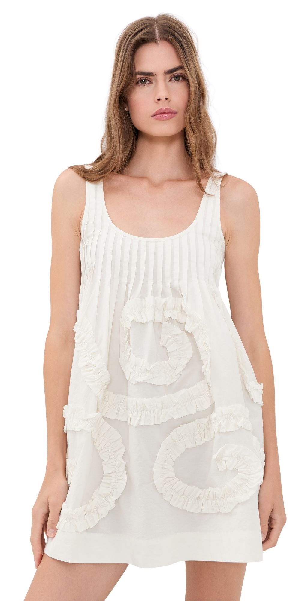 Damson Madder Stella Mini Dress White 8