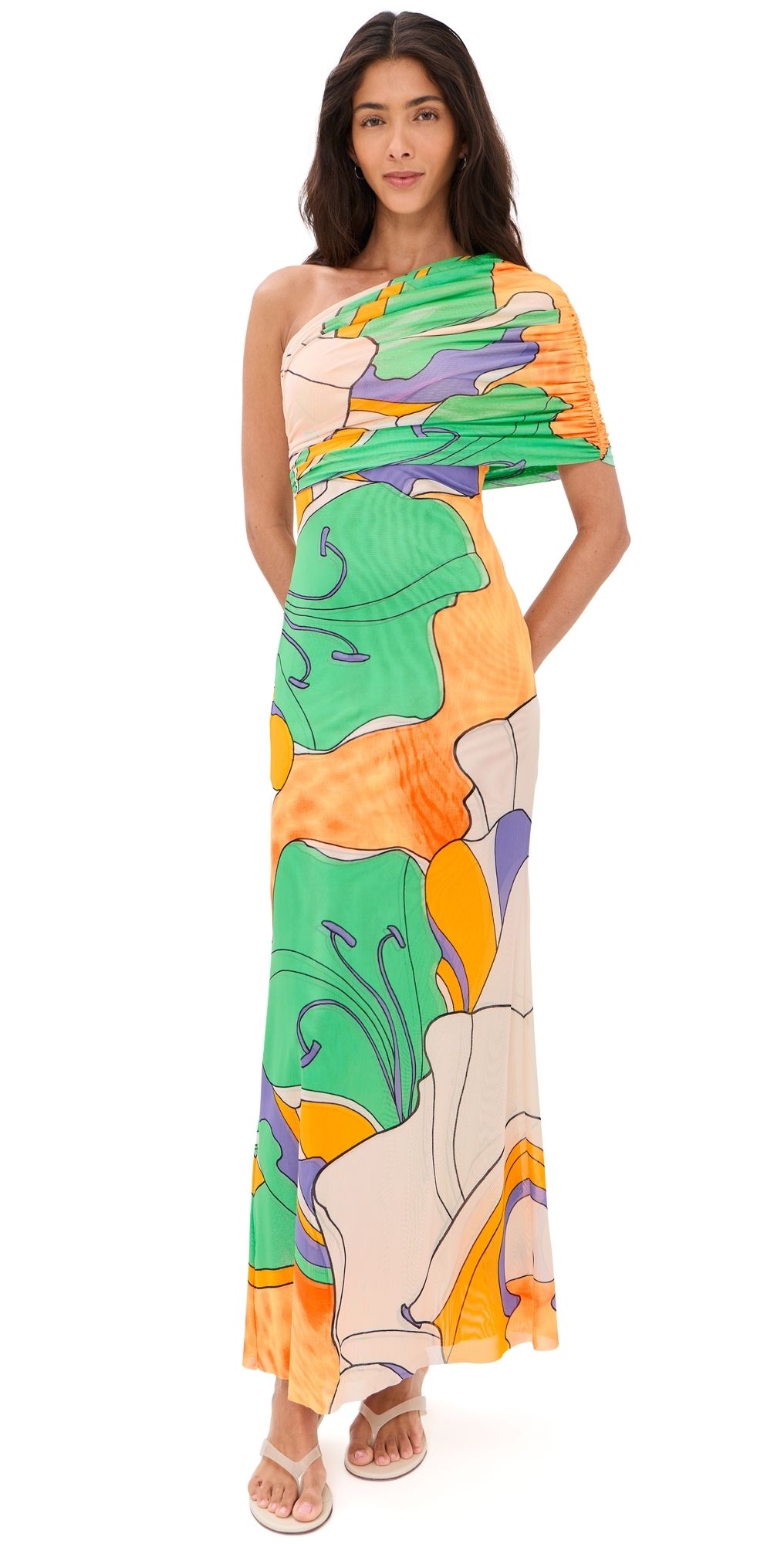 AFRM Mirabel Dress Scarf Floral XS