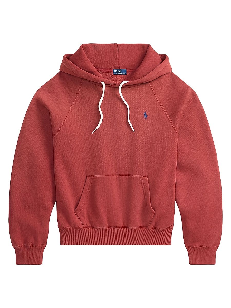 Women's PRL Shrknhd Logo Hoodie - Red Snapper - Size XL
