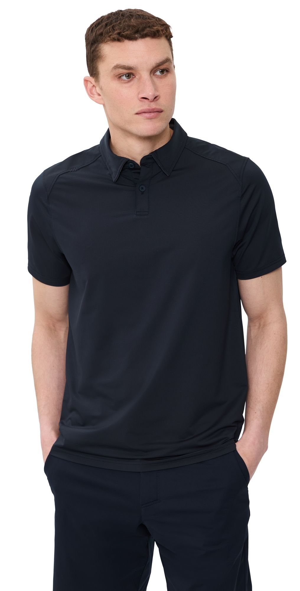 Rhone Commuter Polo True Navy Oxford L